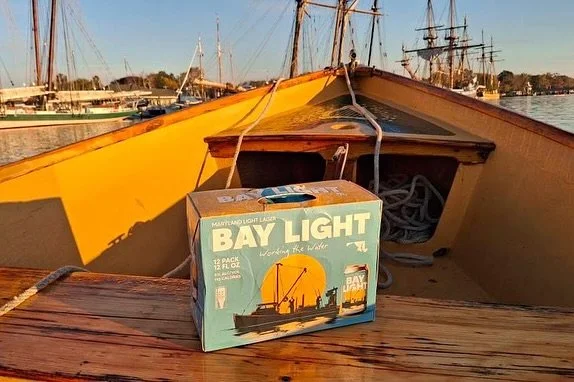 Huge thanks to Captain Mark S. Rooney for capturing these awesome pics and for sharing Bay Light with folks at the Sultana Downrigging Festival! 🍻🦀 #BayLight #Downrigging #DrinkLocal