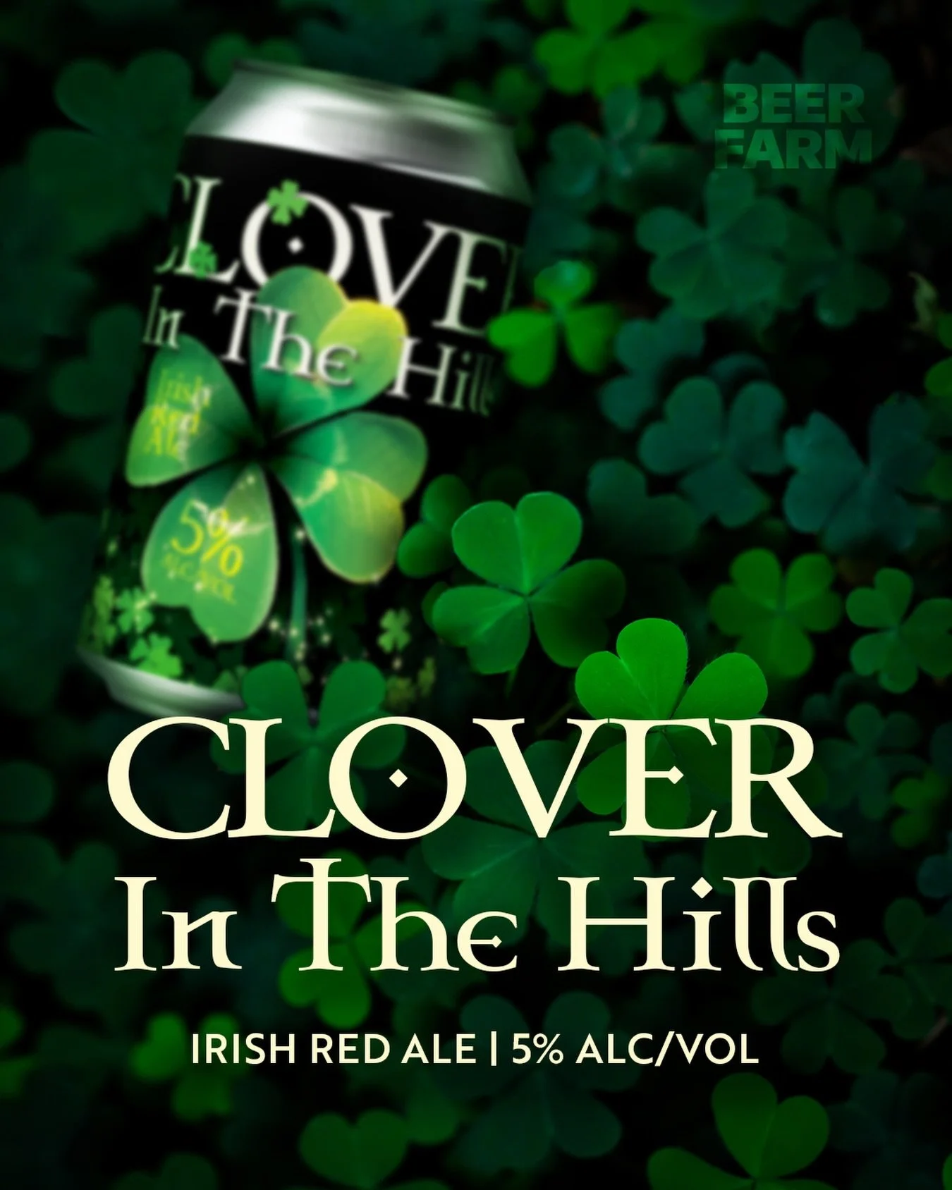 Clover in the Hills is a fan favorite this time of year! 🍀 This Irish Red Ale is brewed with the same water profile as Enniscorthy, where Killian&rsquo;s was born. It&rsquo;s bready and malt rich with notes of caramel. Add Clover in the Hills to you