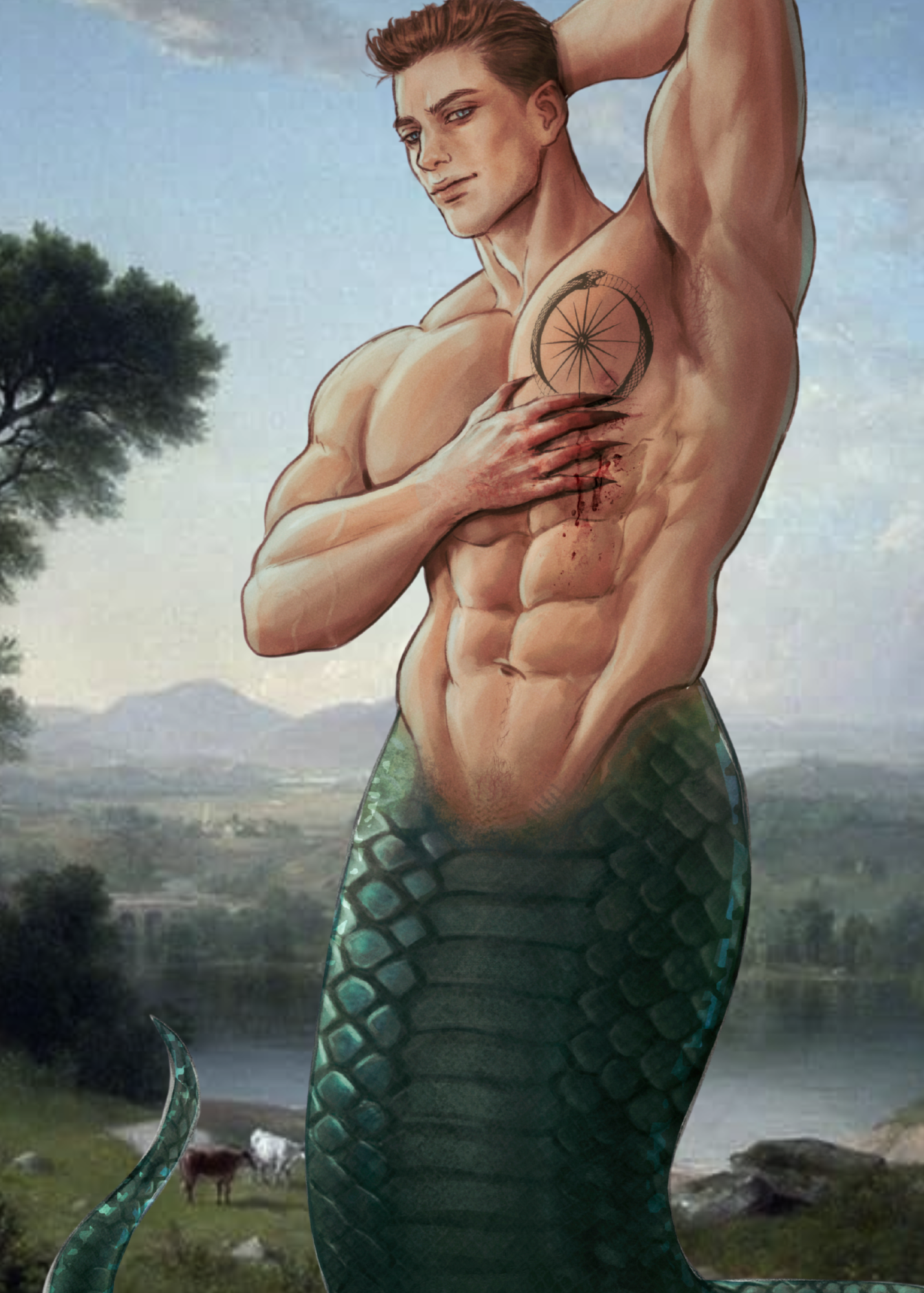 Snake shapeshifter romance book. Queen of Mazes and Mirrors by Rhiannon Hargadon