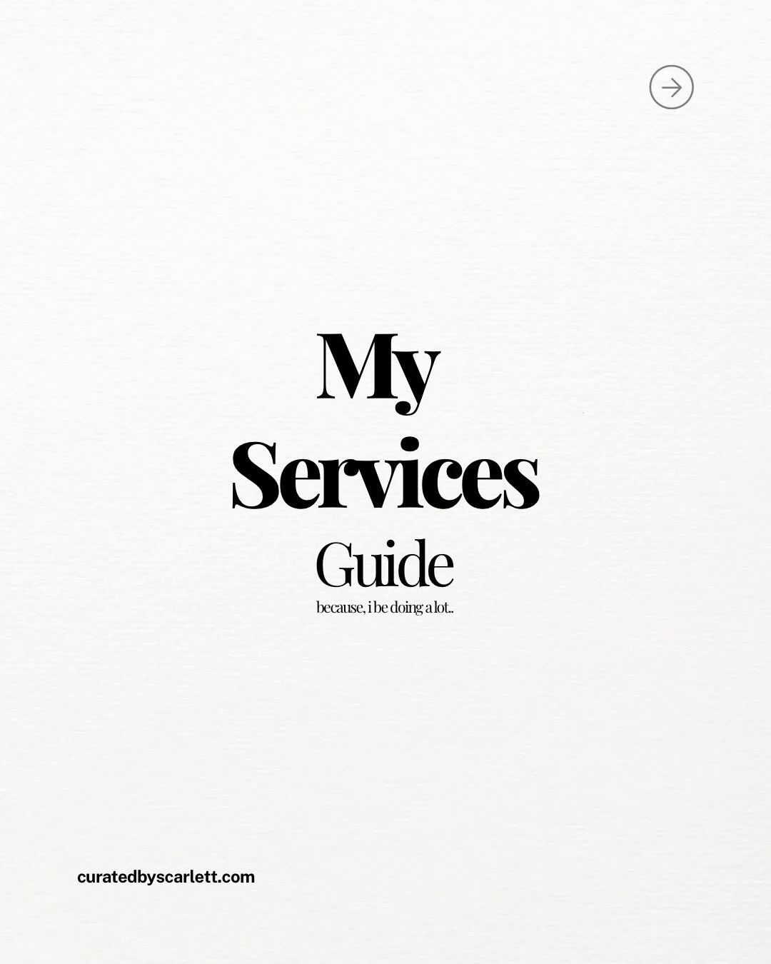 For a while now, I&rsquo;ve wanted one place to share everything I offer &mdash; every bloom, every curated experience, every inspired idea. 🌿
I&rsquo;m so excited to finally introduce The Curated by Scarlett Service Guide &mdash; your one-stop dest