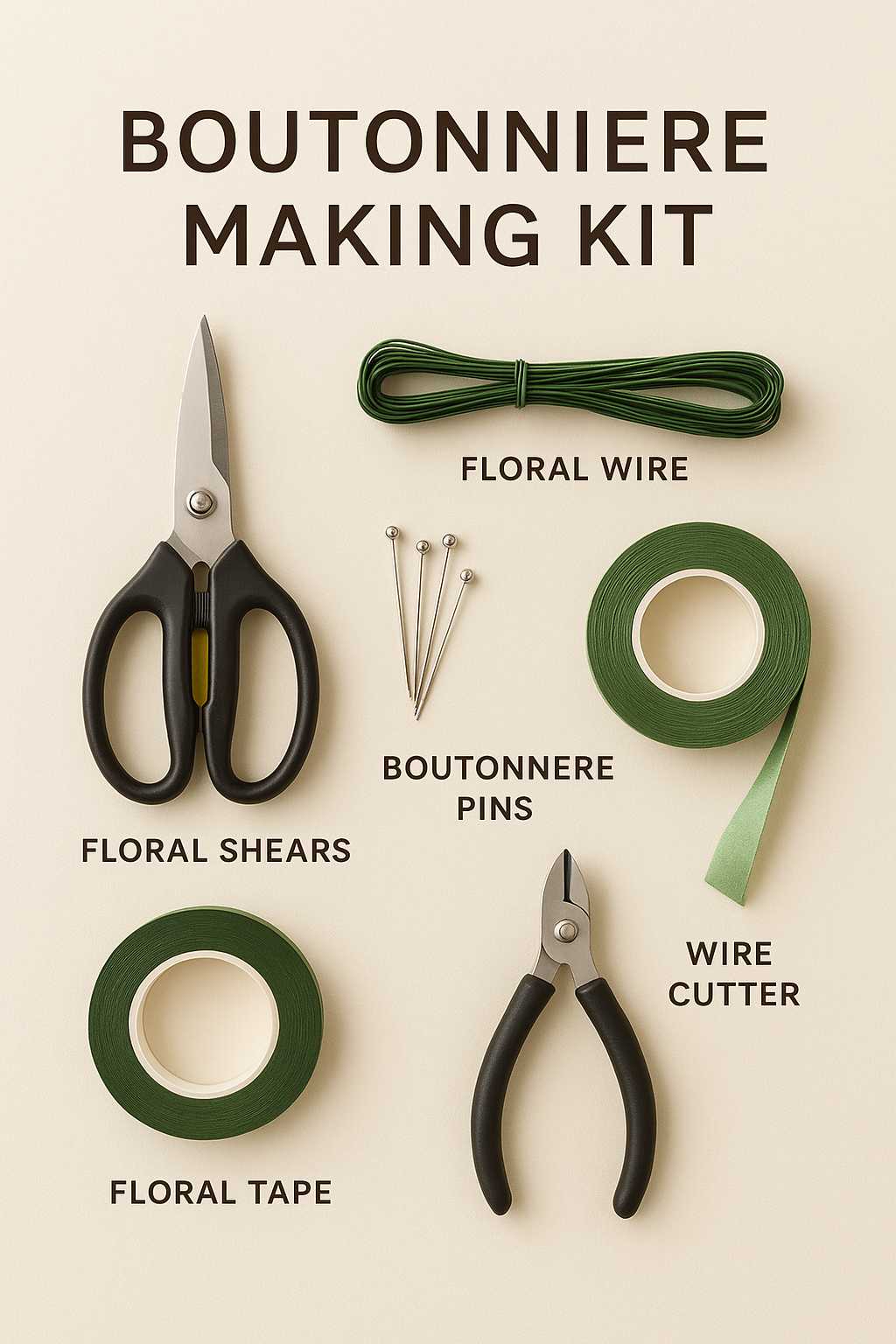Boutonniere Making Kit