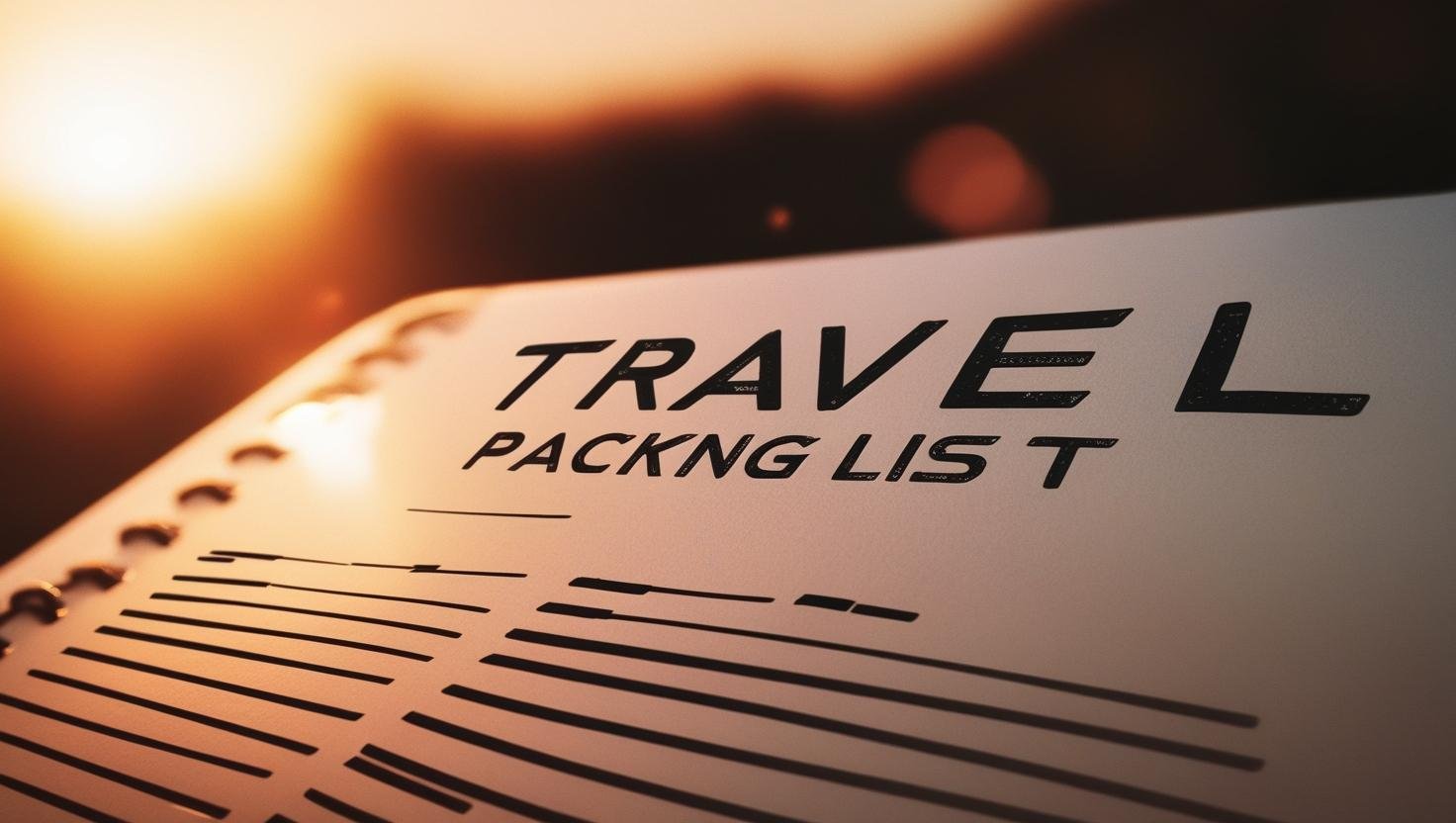 Must-Bring Items for Your Next Trip: A Comprehensive Packing List