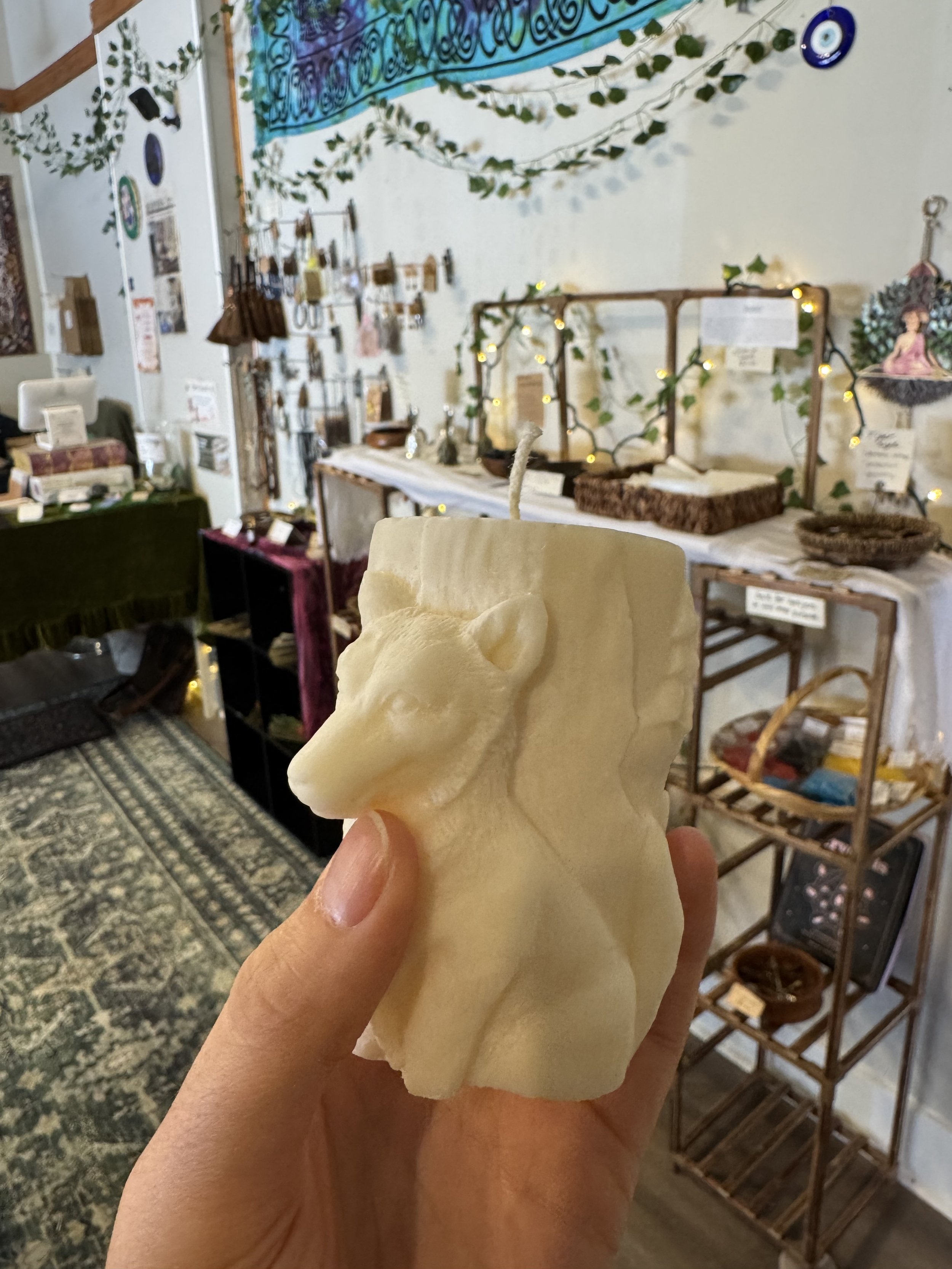 Wolf Candle