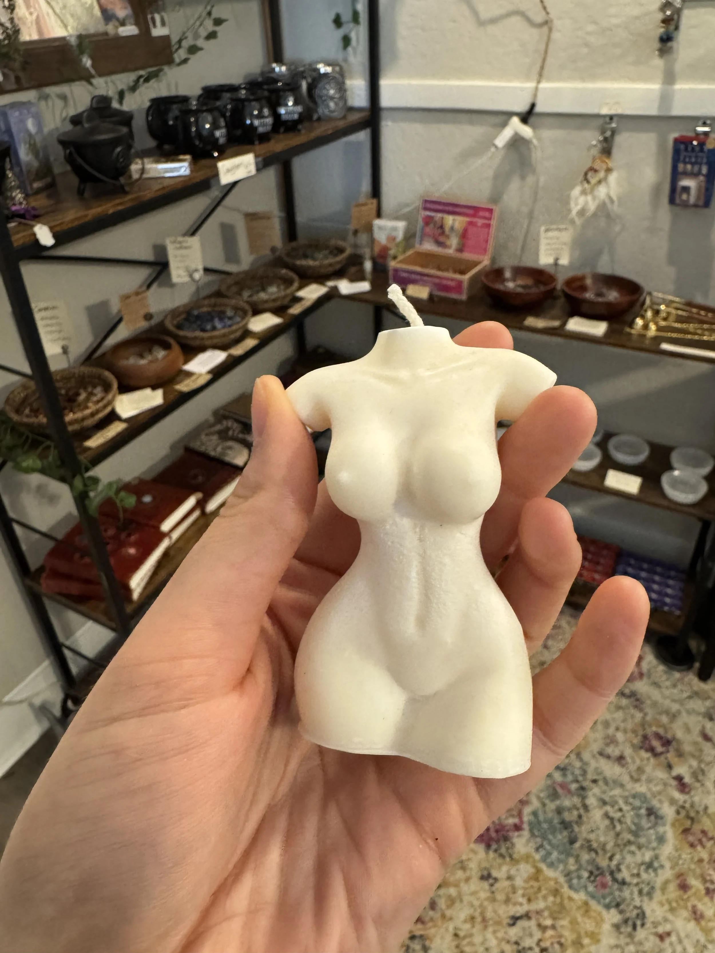 Female Body Candle