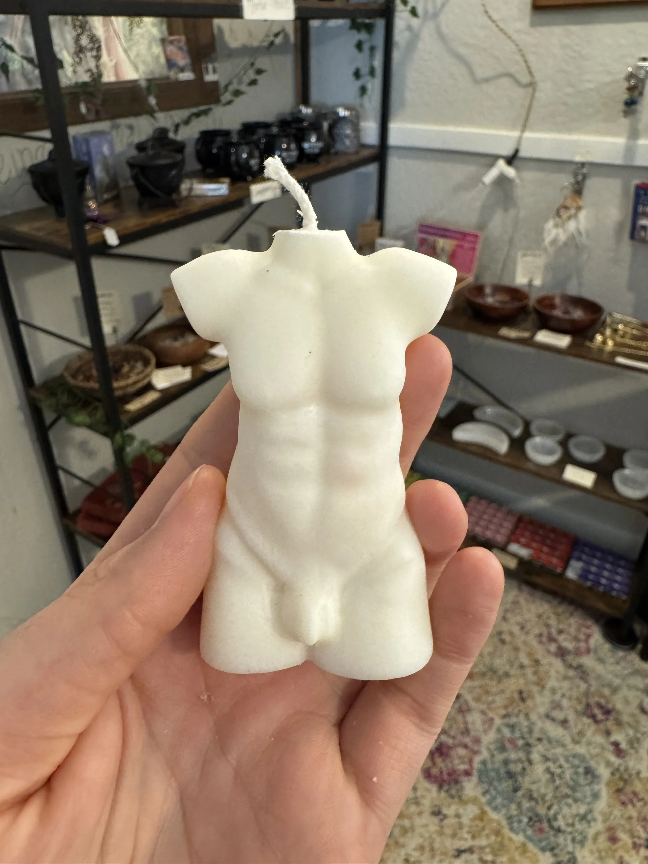 Male Body Candle