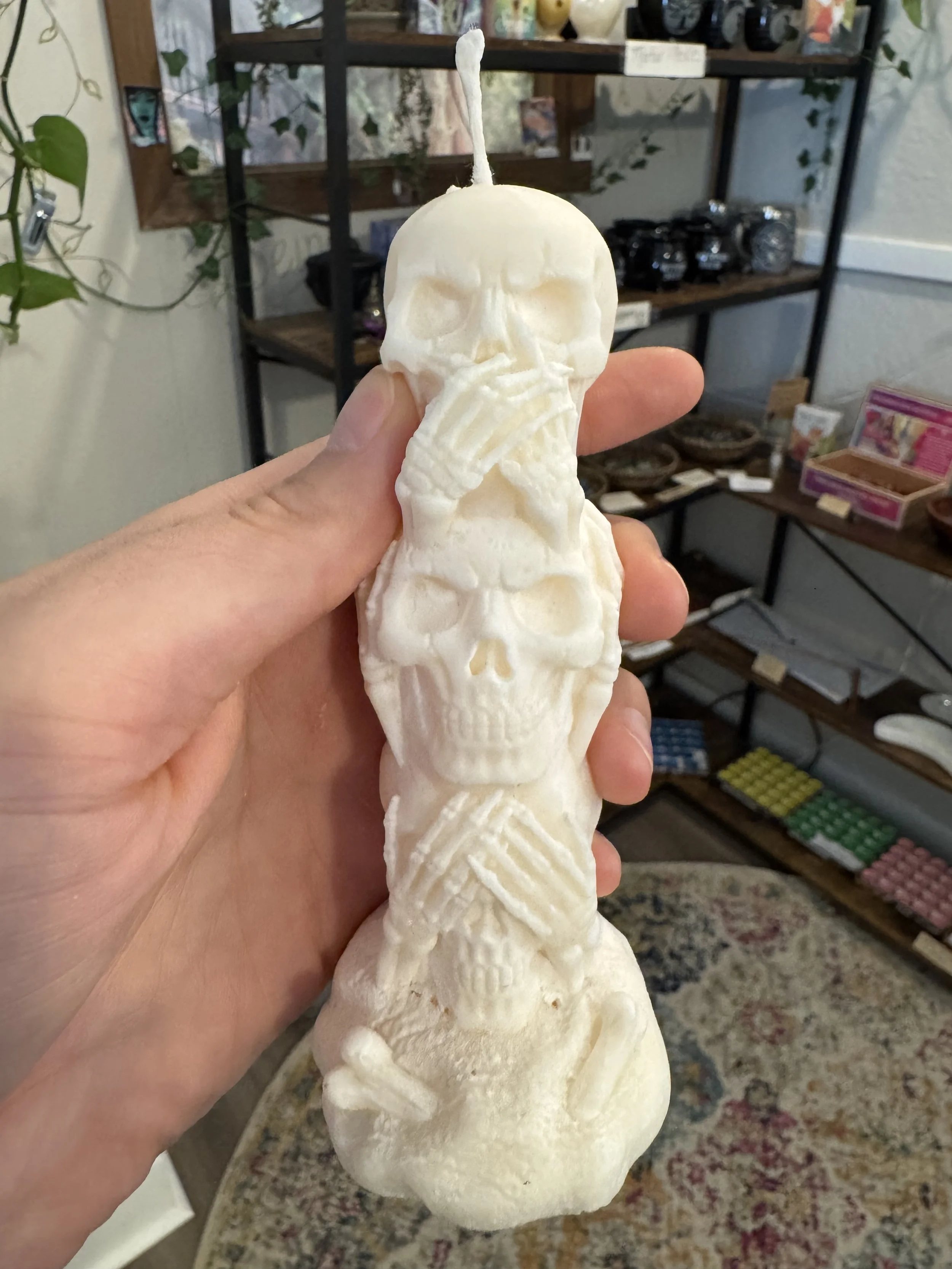 Hear no evil, See no evil, Speak no evil Candle