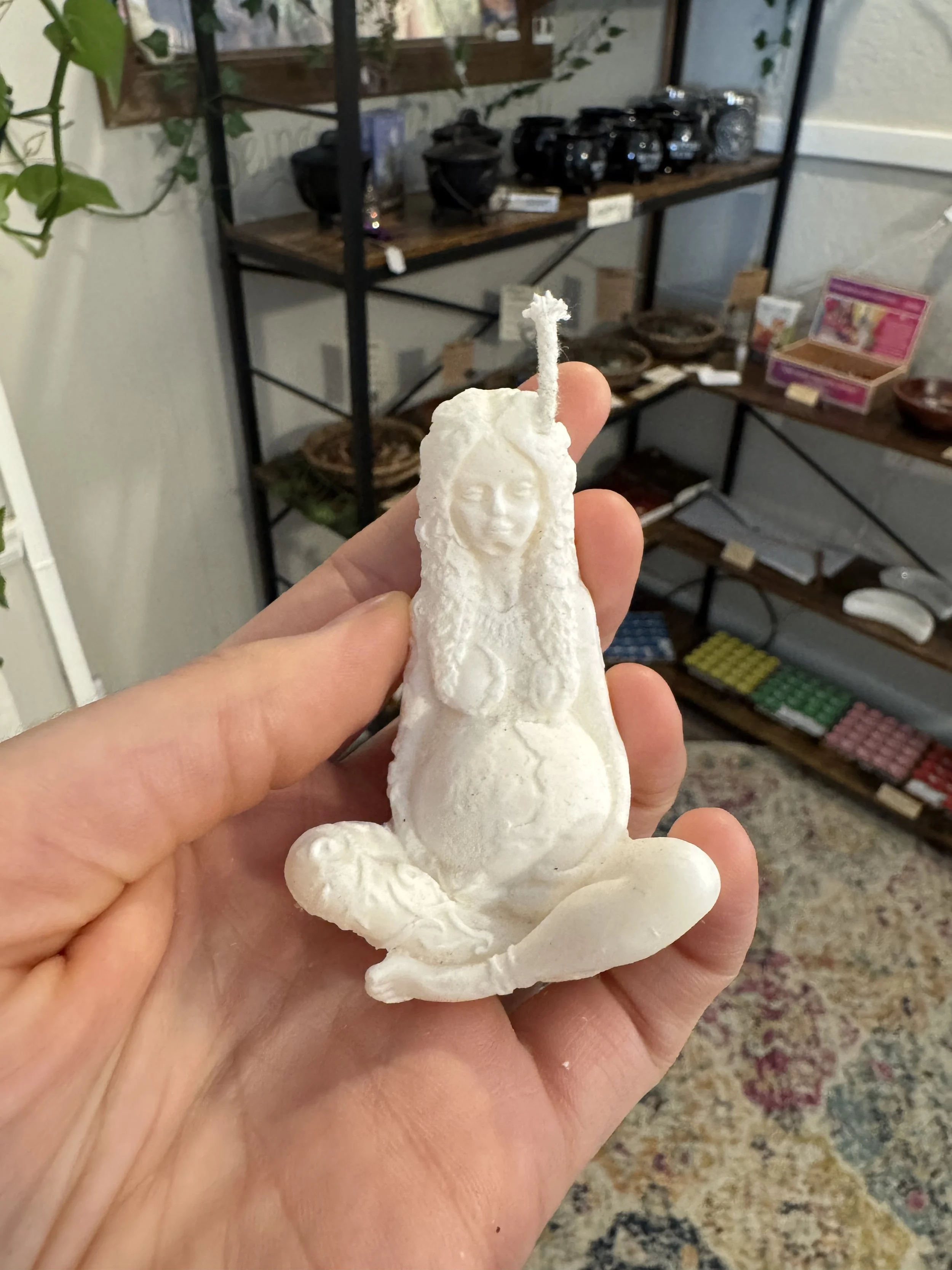 Gaia Goddess Candle