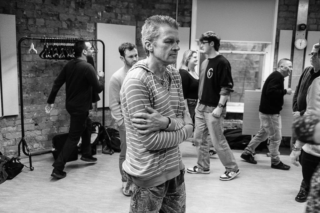 Leeds Arts Centre Production of William Shakespeare play A midsummer nights dream Production photographs of early rehearsals