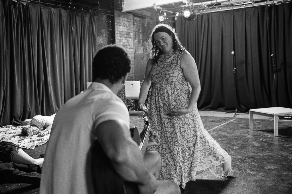Theatre rehearsals in Leeds.  Theatre production photographer