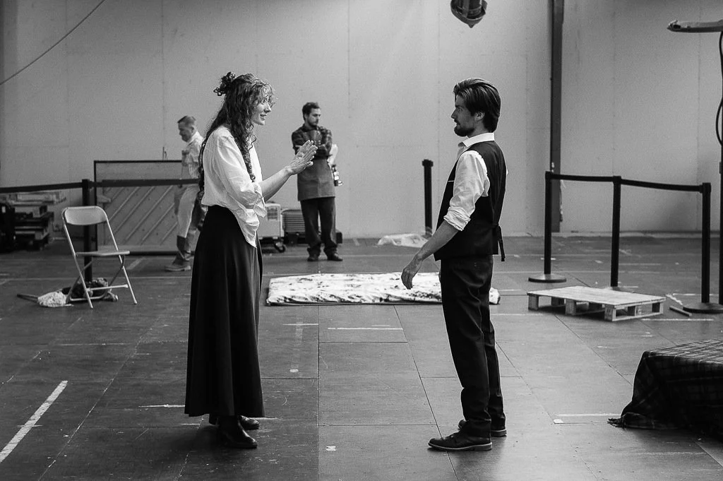 Theatre rehearsals in Leeds.  Theatre production photographer