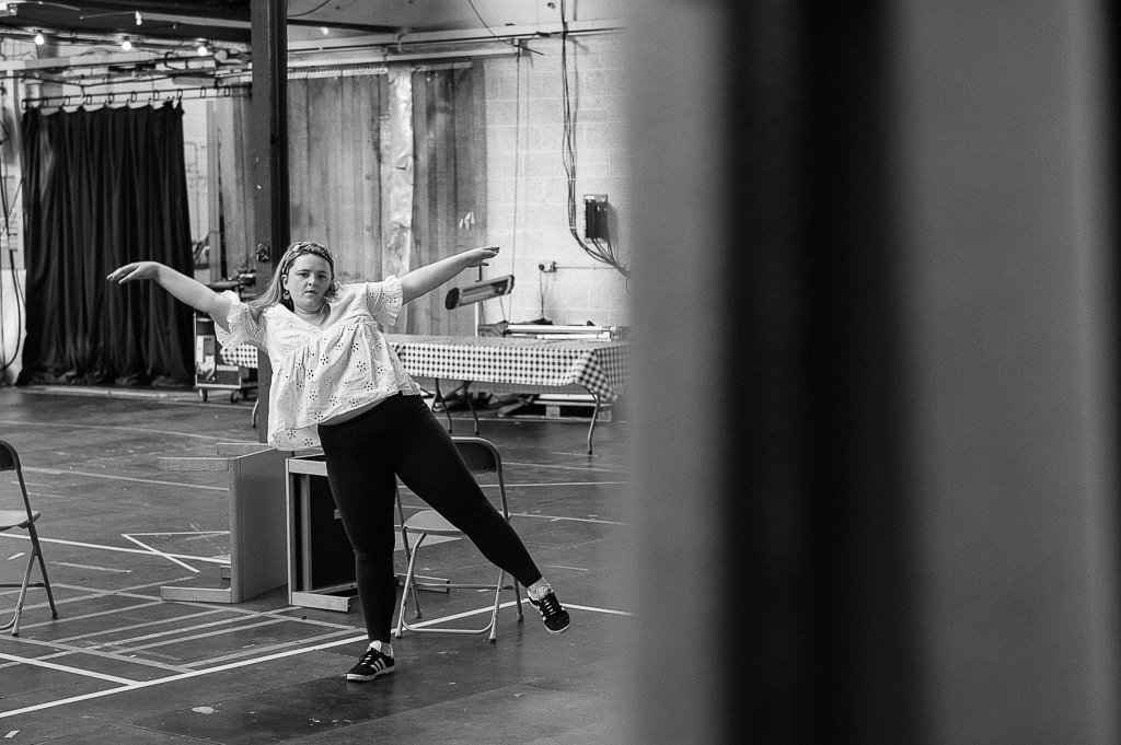 Theatre rehearsals in Leeds.  Theatre production photographer