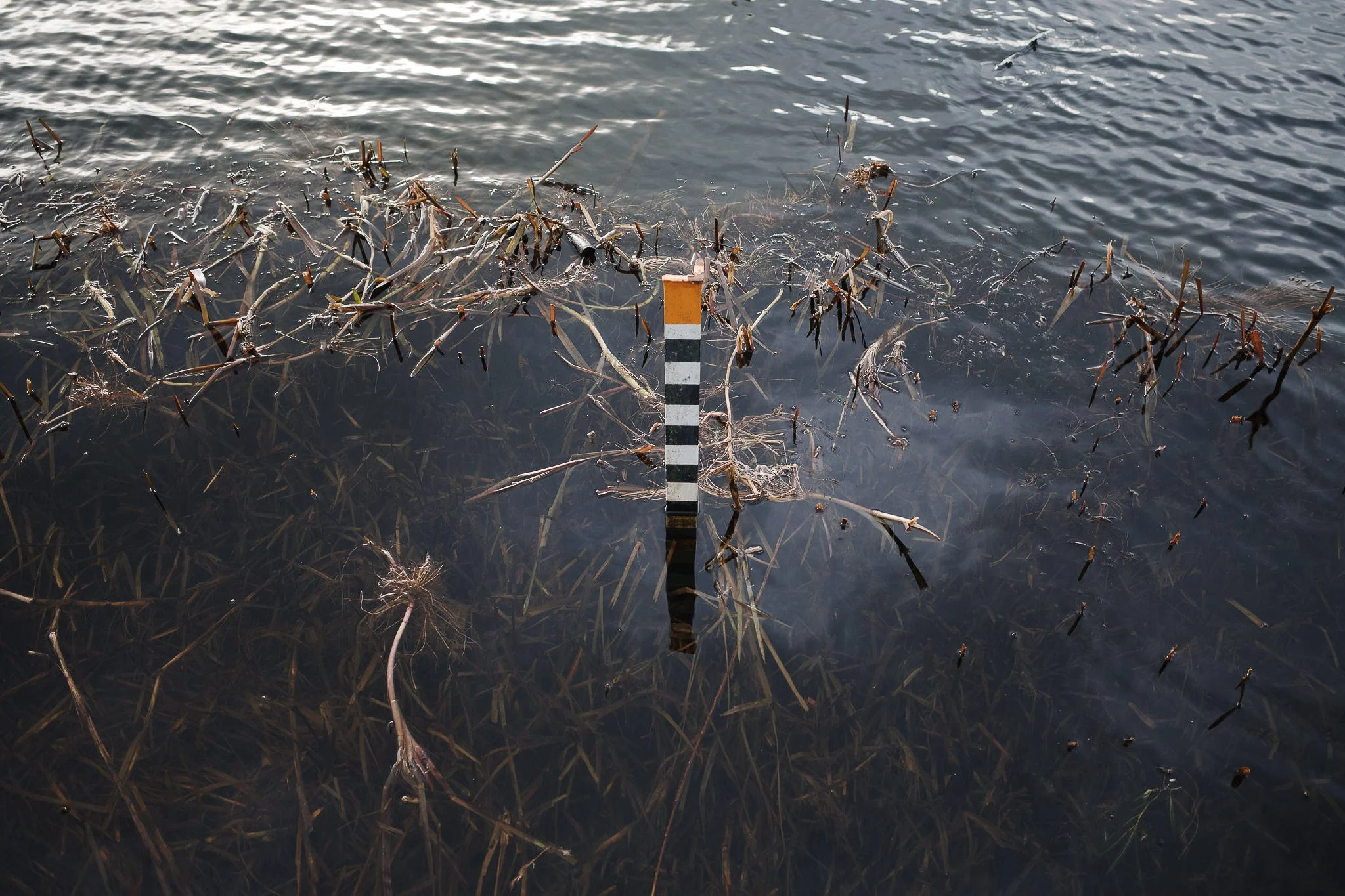 Castle Howard Lakeside depth pole
