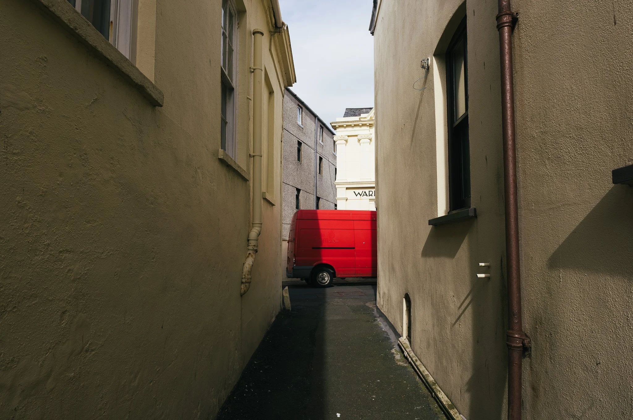 Red Van, Peel, Isle of Man