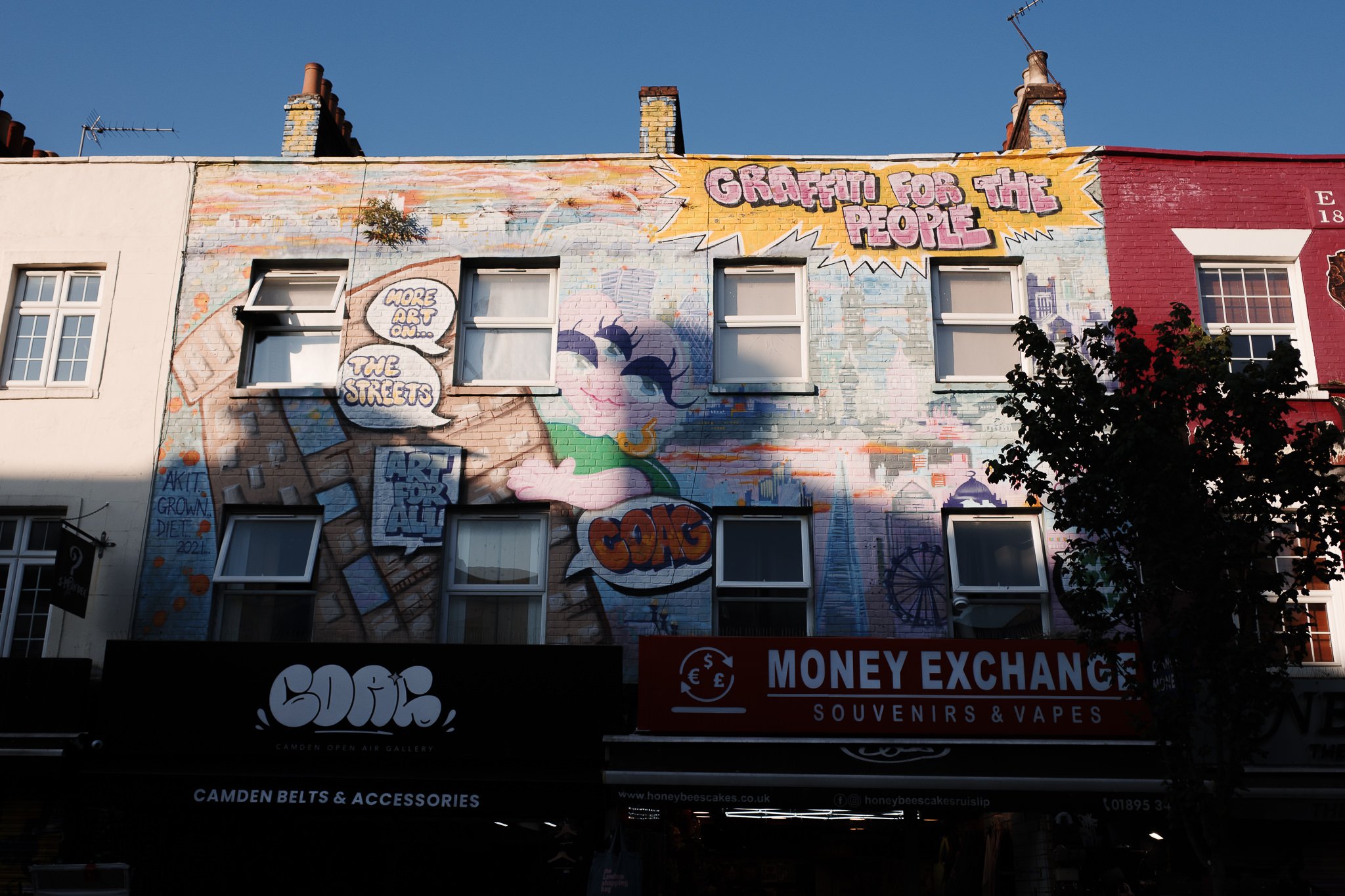 Camden town in London at golden hour by Mark Hillyer Leeds Photographer