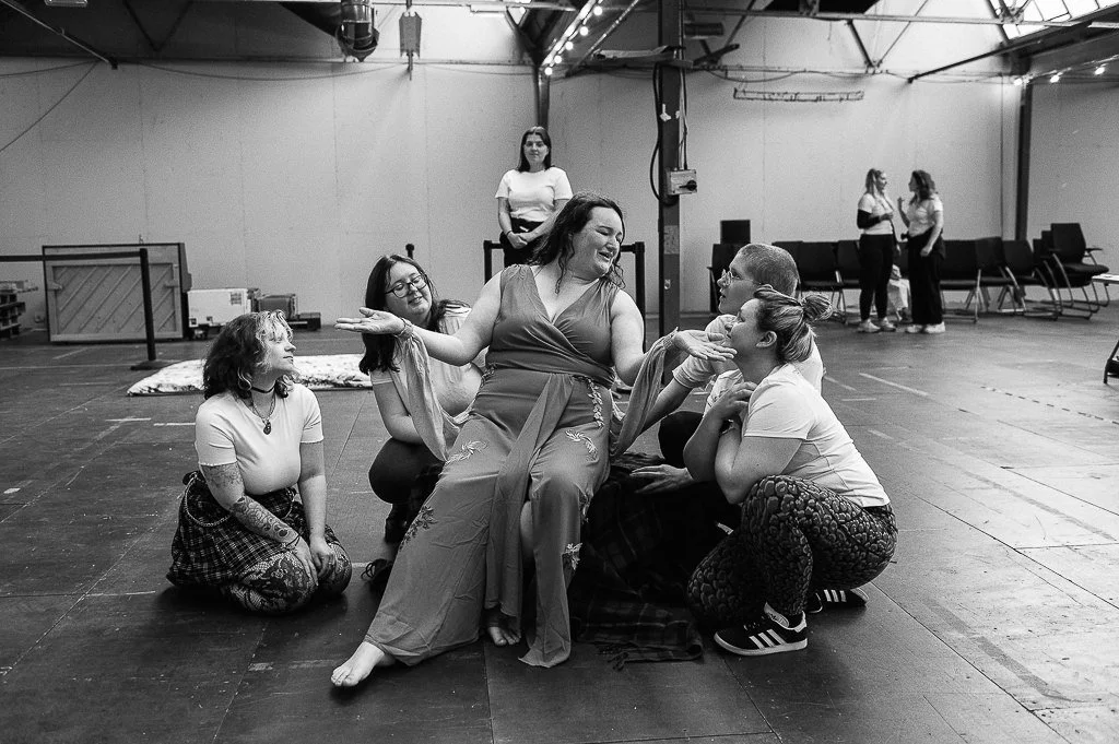Theatre rehearsals in Leeds.  Theatre production photographer