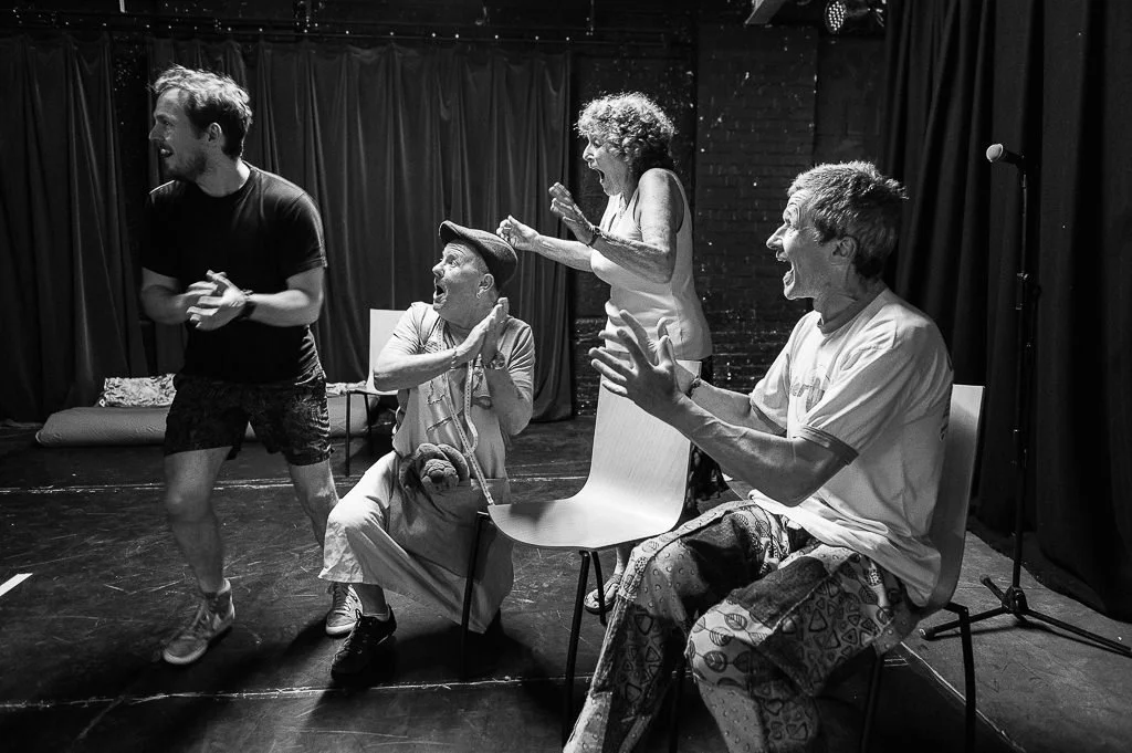 Theatre rehearsals in Leeds.  Theatre production photographer