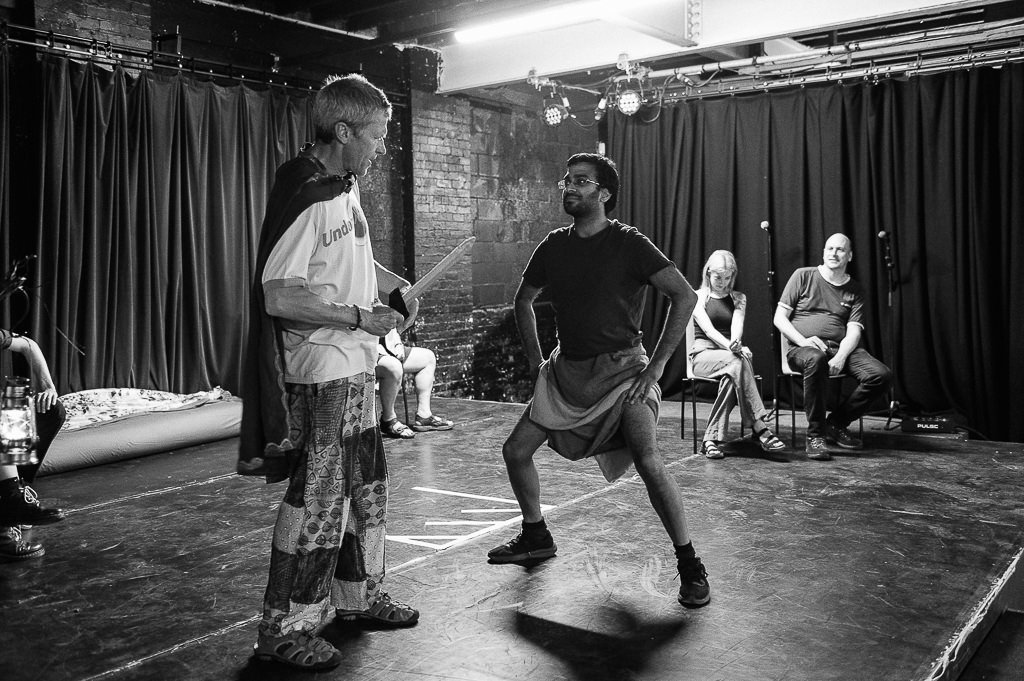 Theatre rehearsals in Leeds.  Theatre production photographer