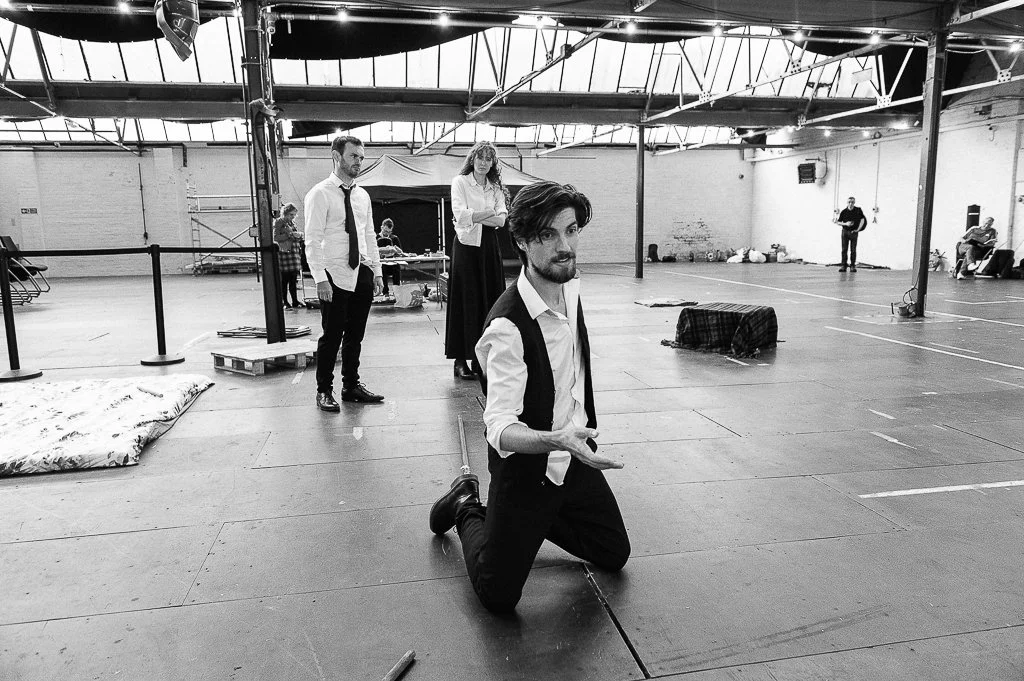 Theatre rehearsals in Leeds.  Theatre production photographer
