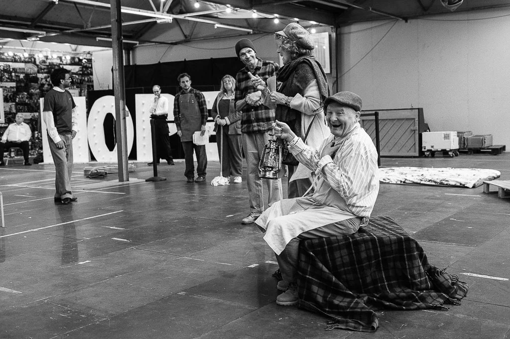 Theatre rehearsals in Leeds.  Theatre production photographer