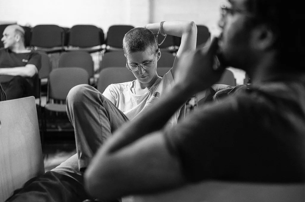 Theatre rehearsals in Leeds.  Theatre production photographer