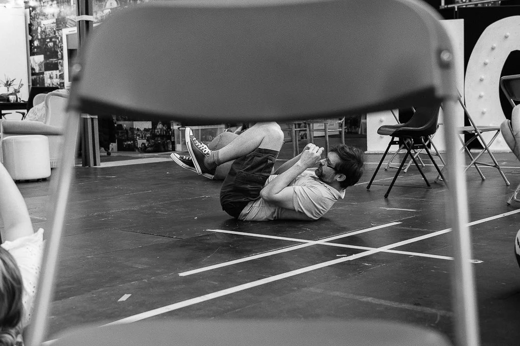 Theatre rehearsals in Leeds.  Theatre production photographer