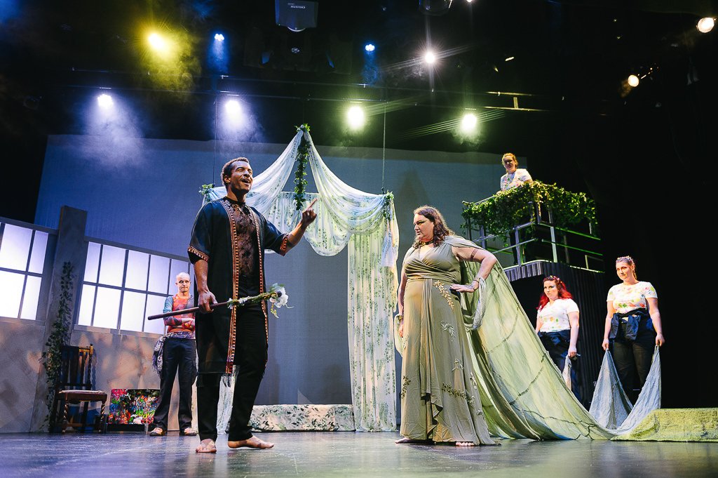 Theatre Photography of Leeds Arts Centre Midsummer Nights Dream Opening night