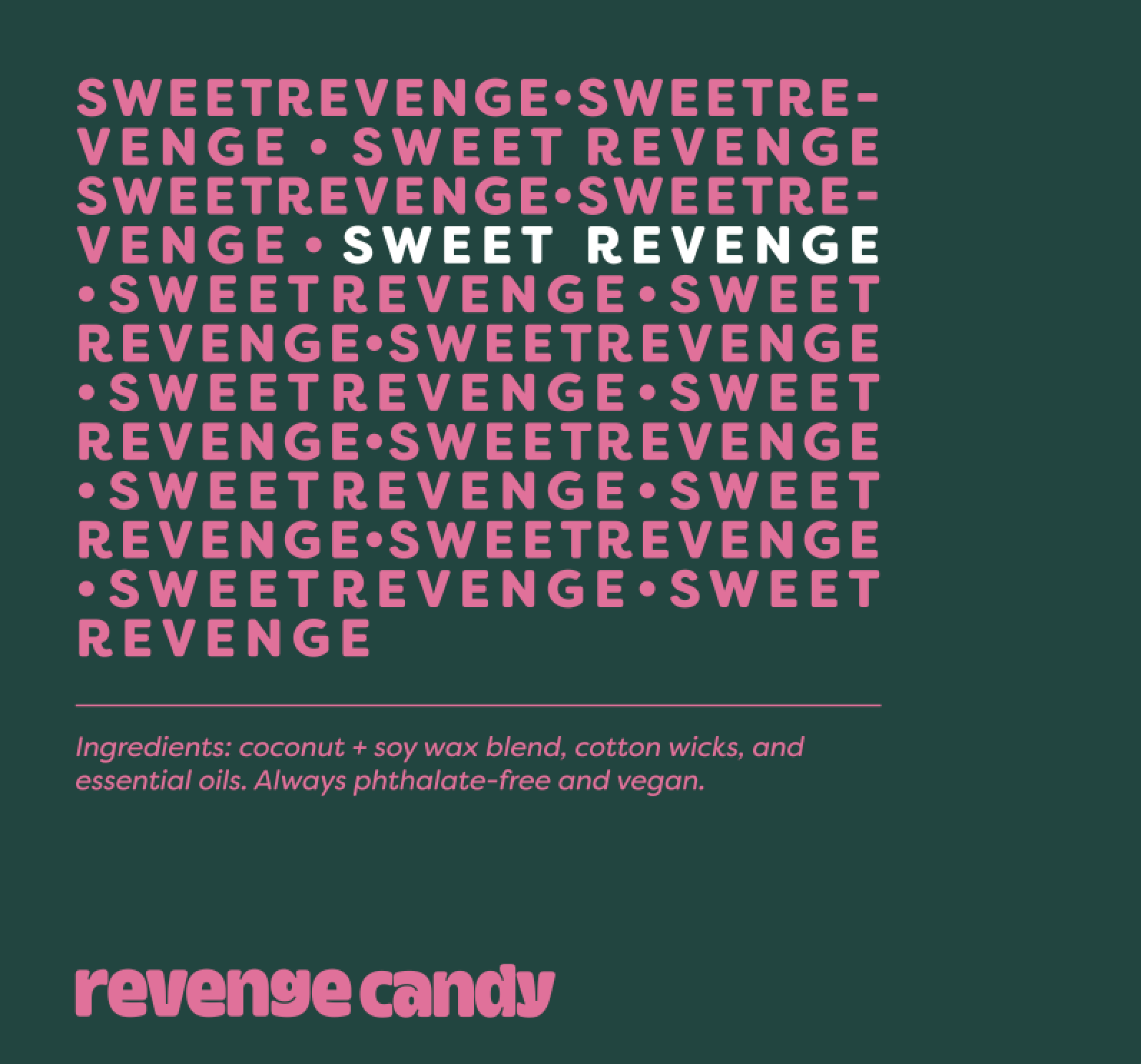 Sweet Revenge Scented Candles