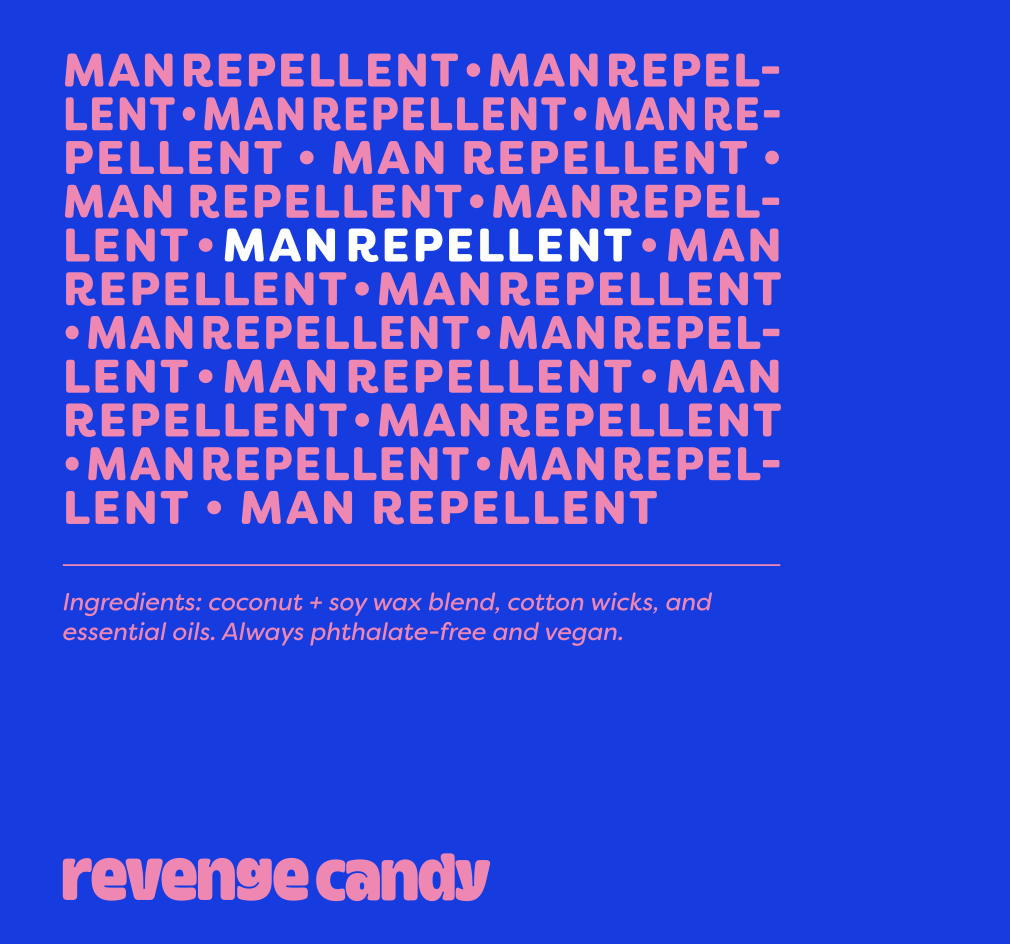 Man Repellent Scented Candles