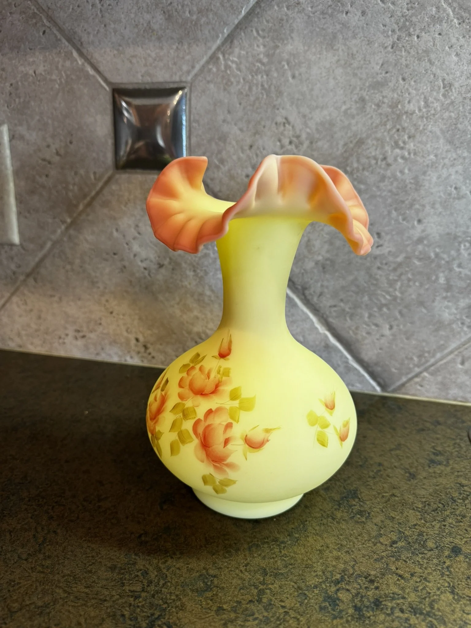 Yelllow orange tall vase.jpg
