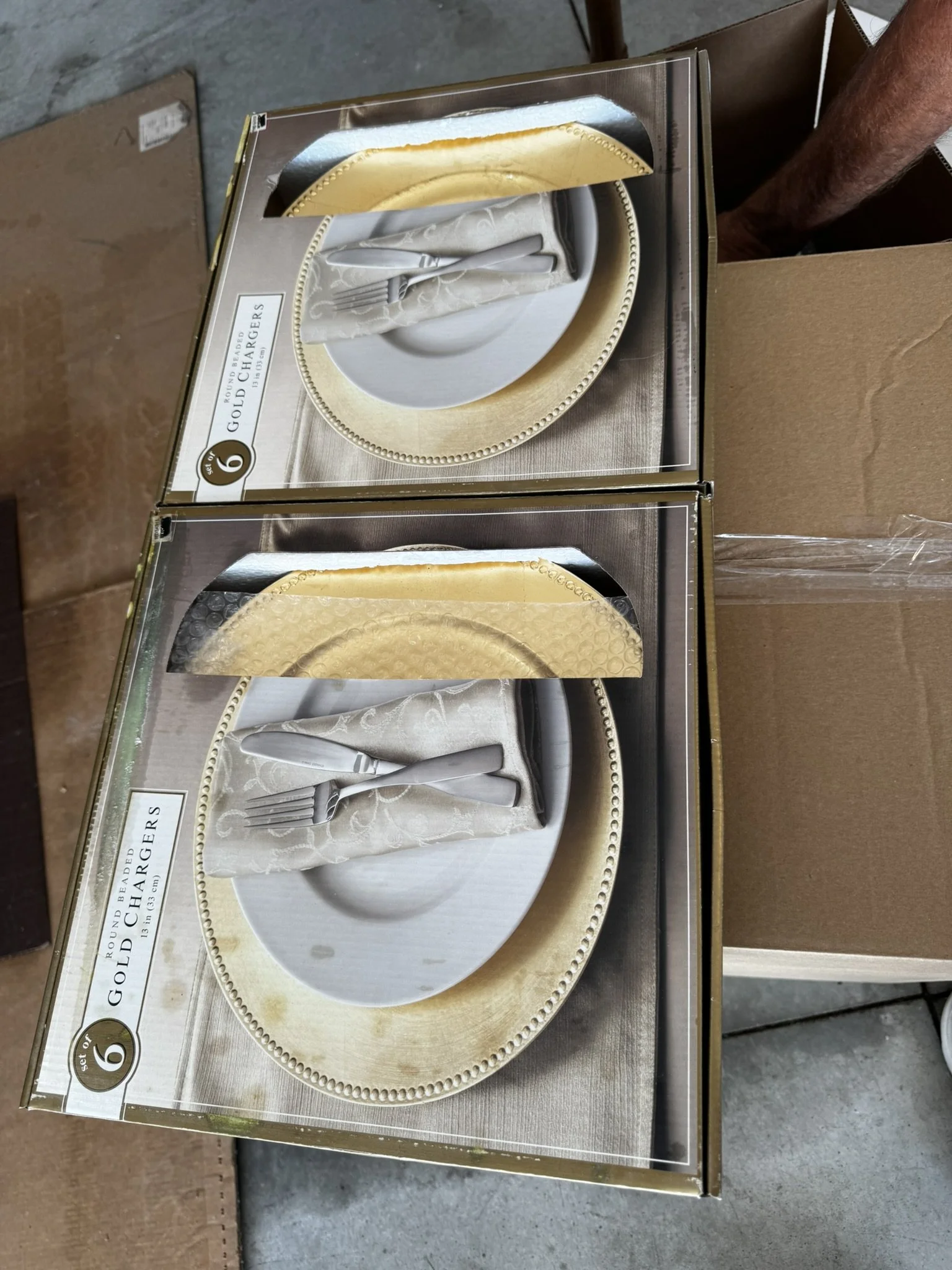 Gold plate chargers.jpg
