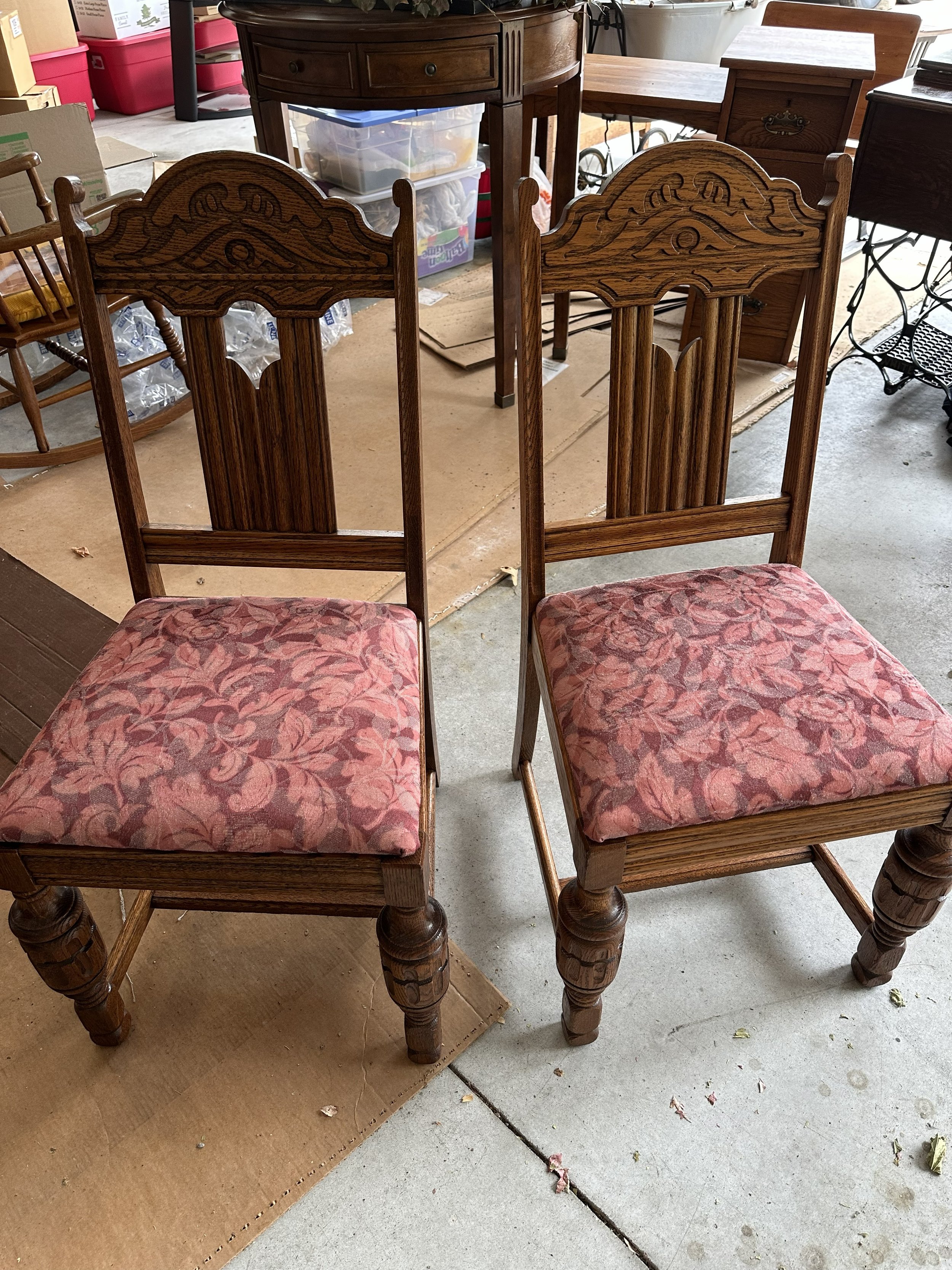 Burgundy 2 matching antique sitting chairs.jpg