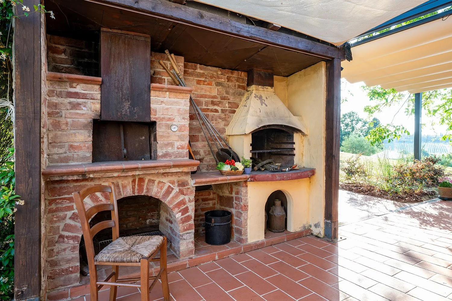 wood fired oven