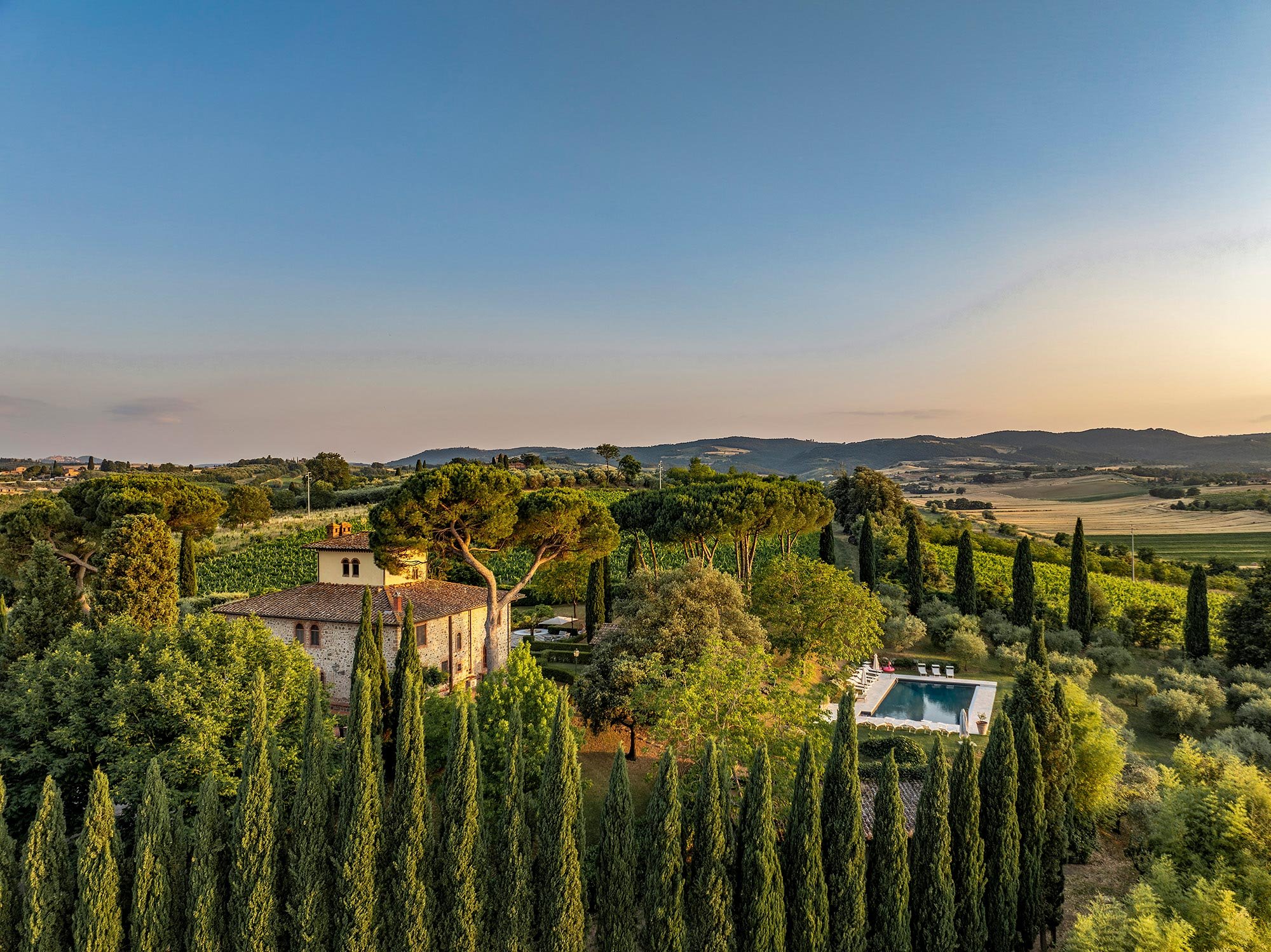 Villa Monarca Tuscany, Italy
