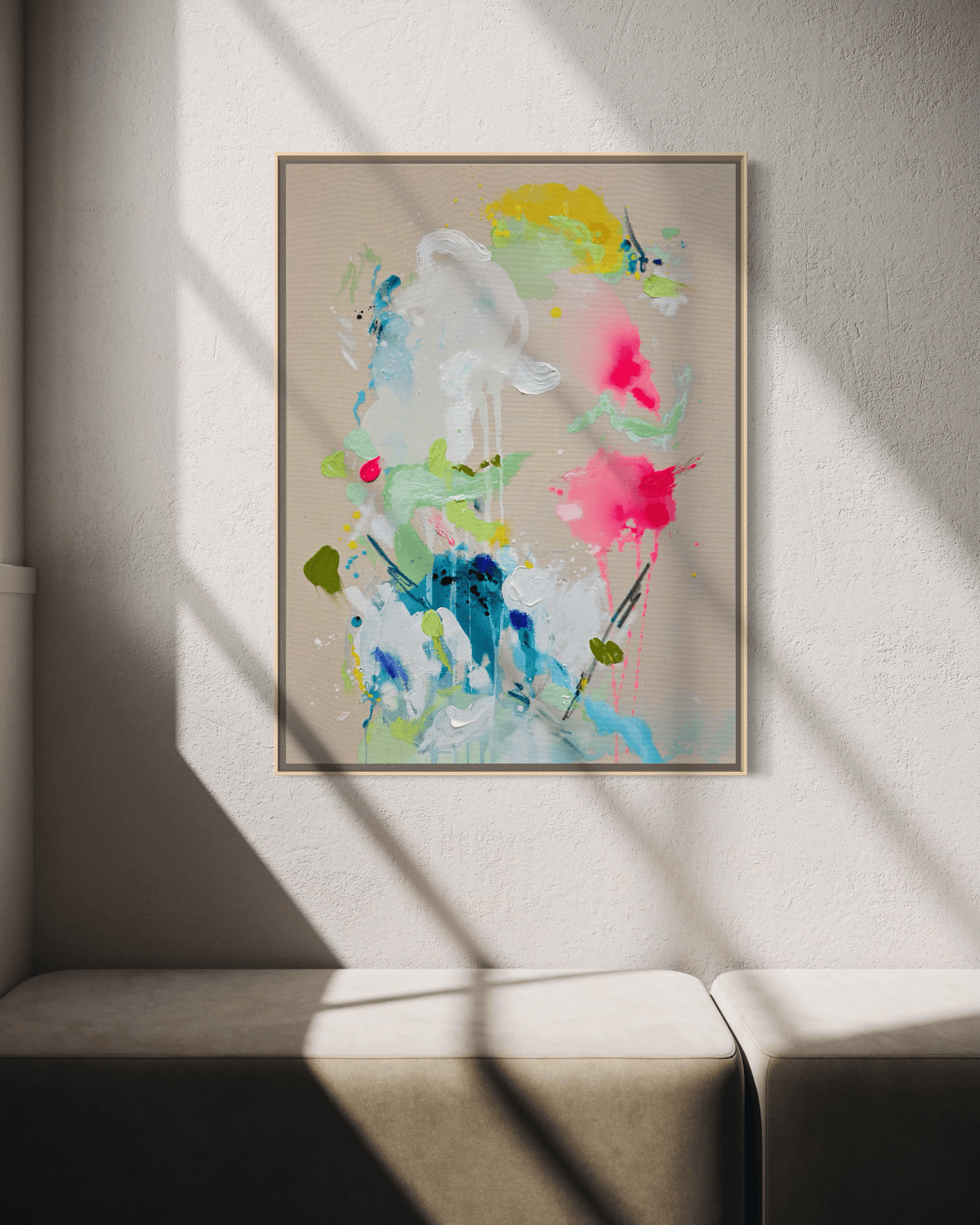 Wild, but quiet, 80x60 cm