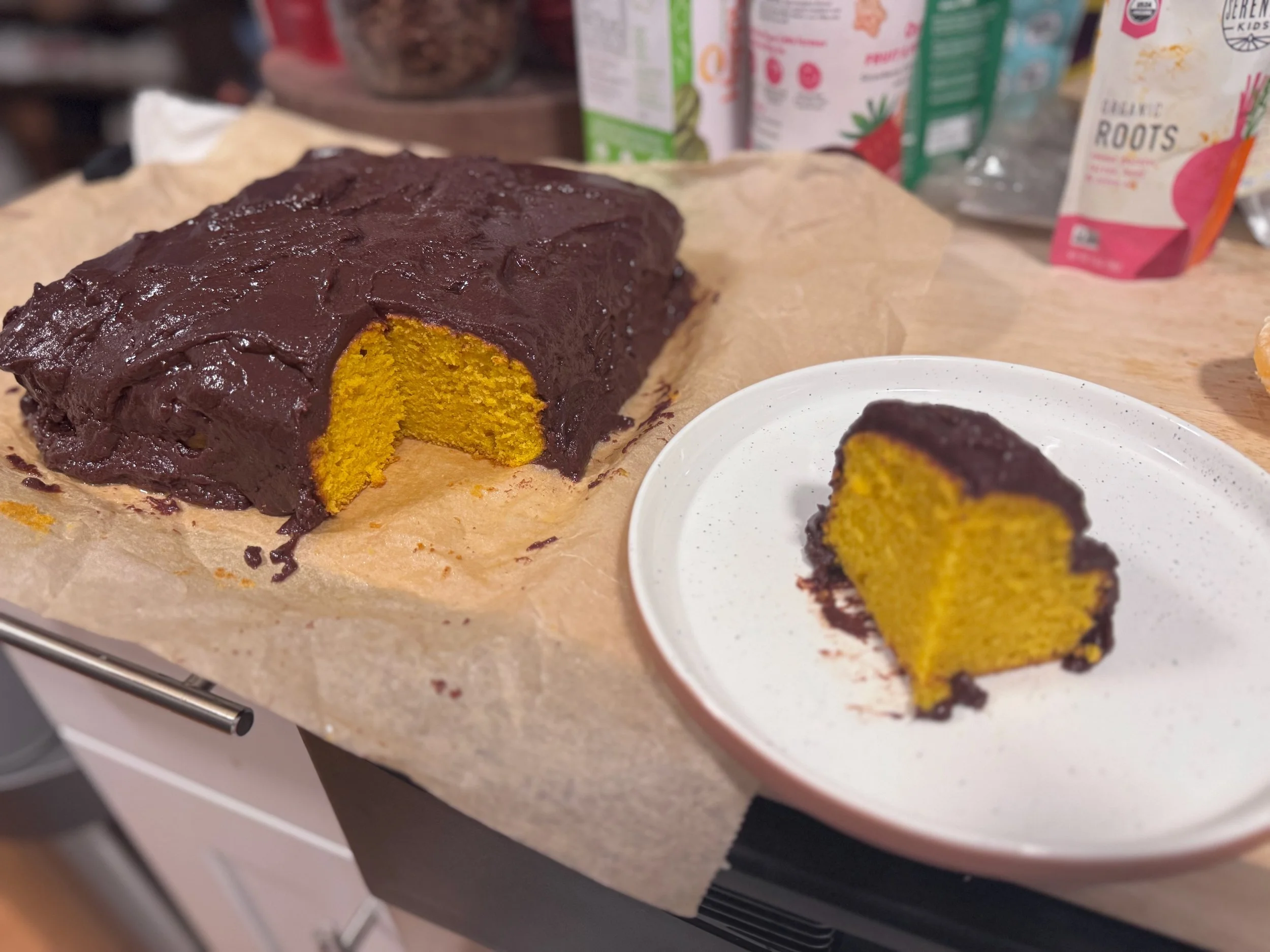 Bolo de Cenoura (Brazilian Carrot Cake)
