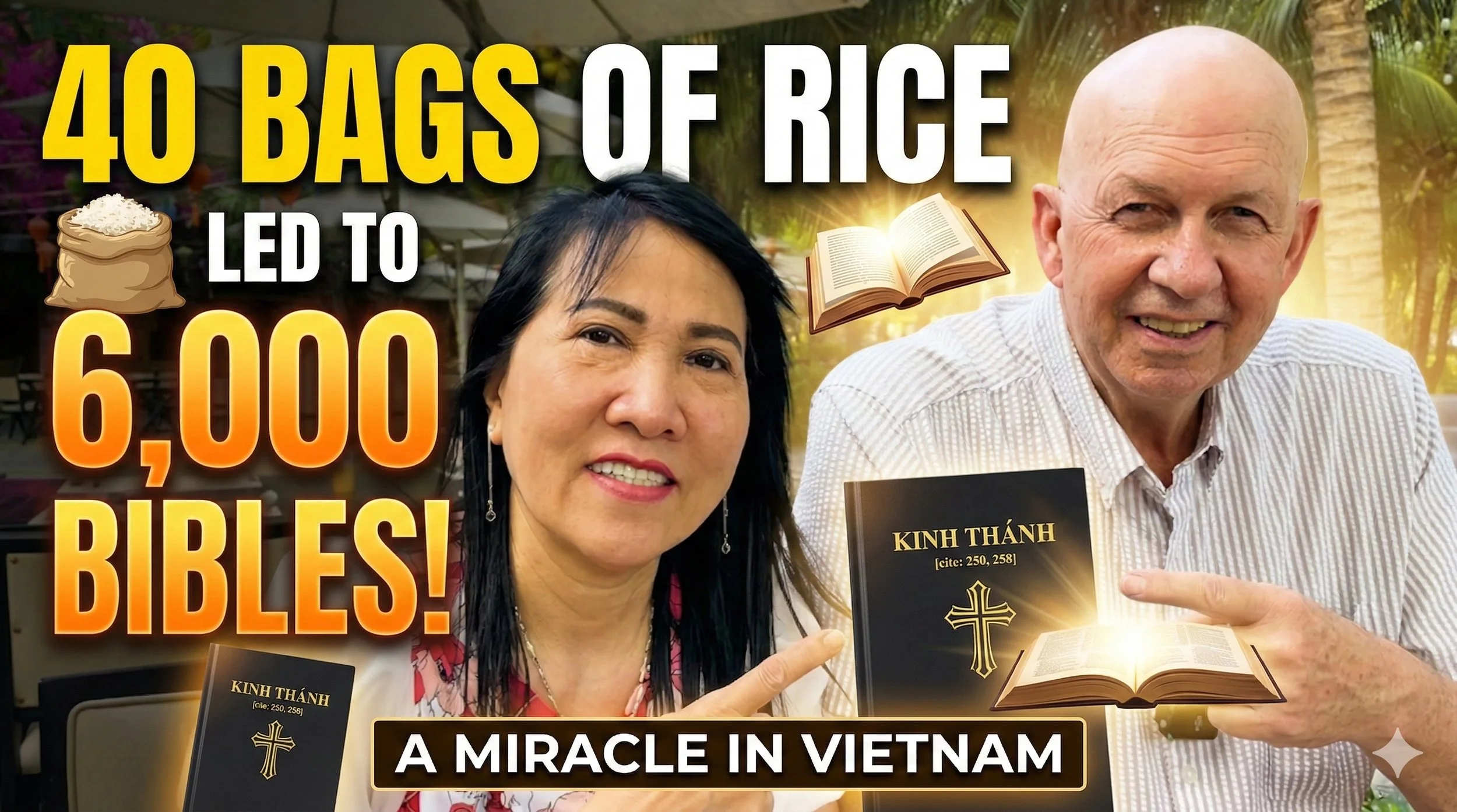 How 40 Bags of Rice Led to 6,000 Bibles: A Miracle in Vietnam