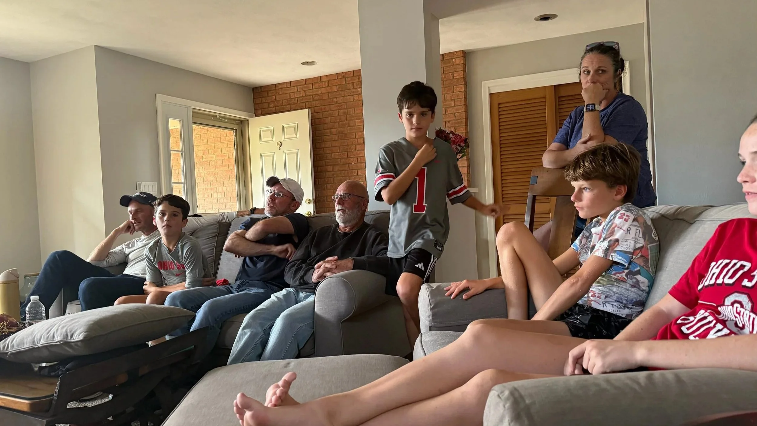 Soaking Up Family and Friends Visits