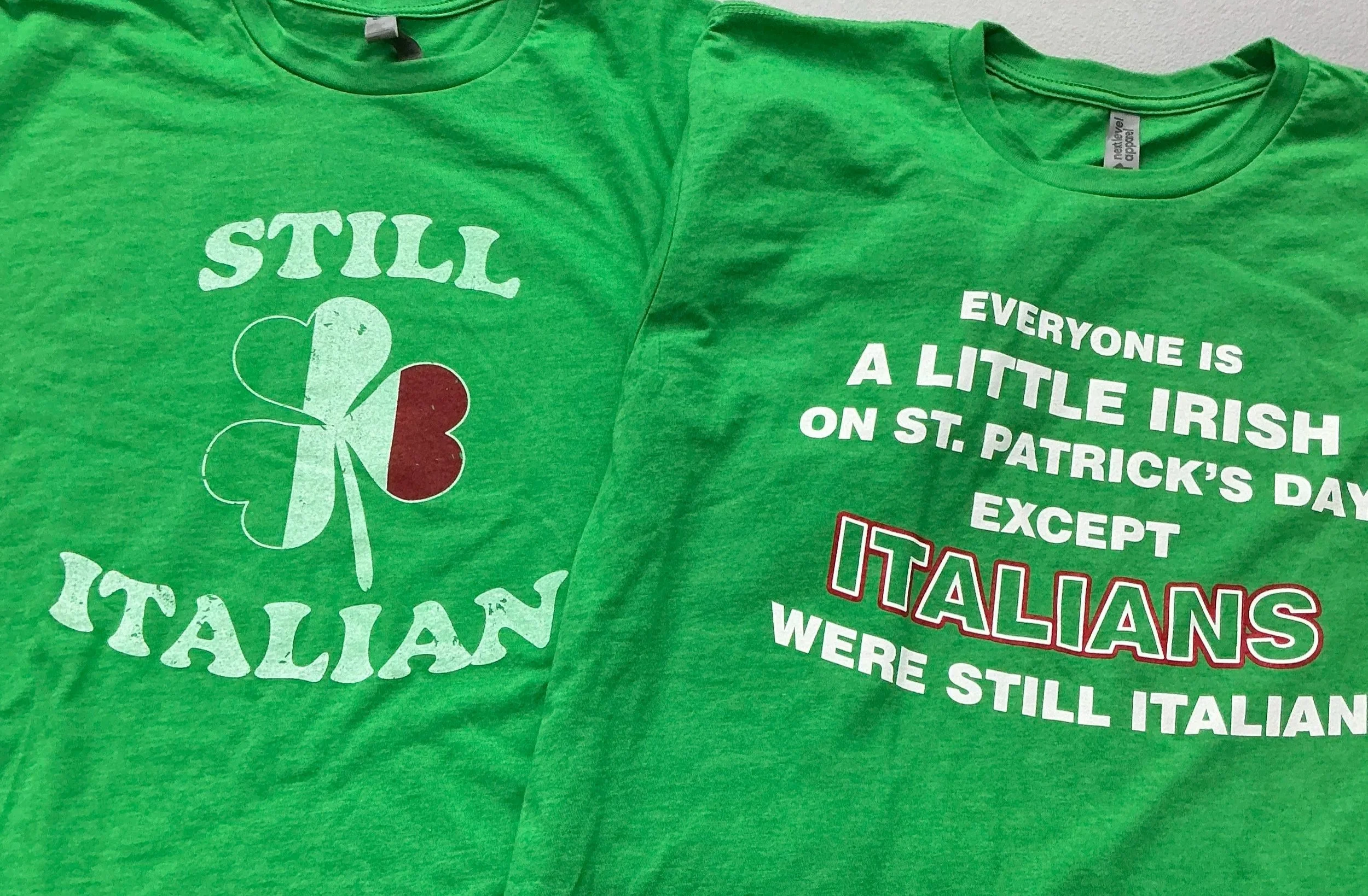 Watercolor on Left - Regular on Right