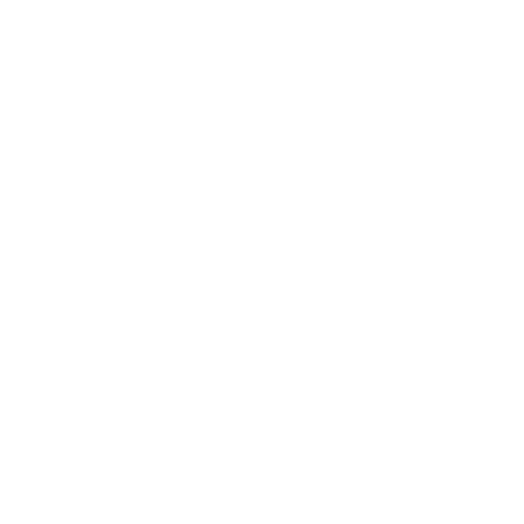 Line drawing of a hand holding a puzzle piece on a black background.