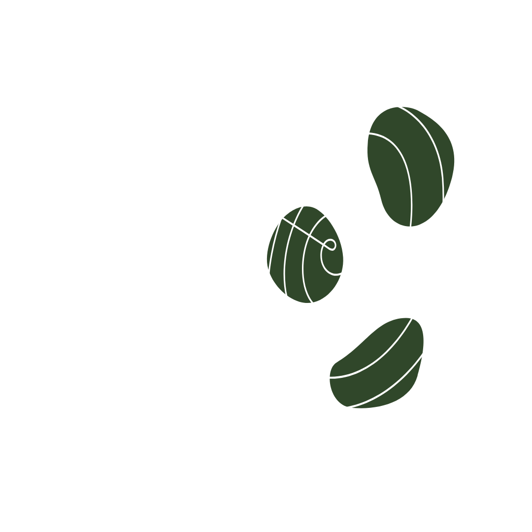 Illustration of an arrow with a heart-shaped tip hitting the center of a spiral target, with abstract green shapes around.