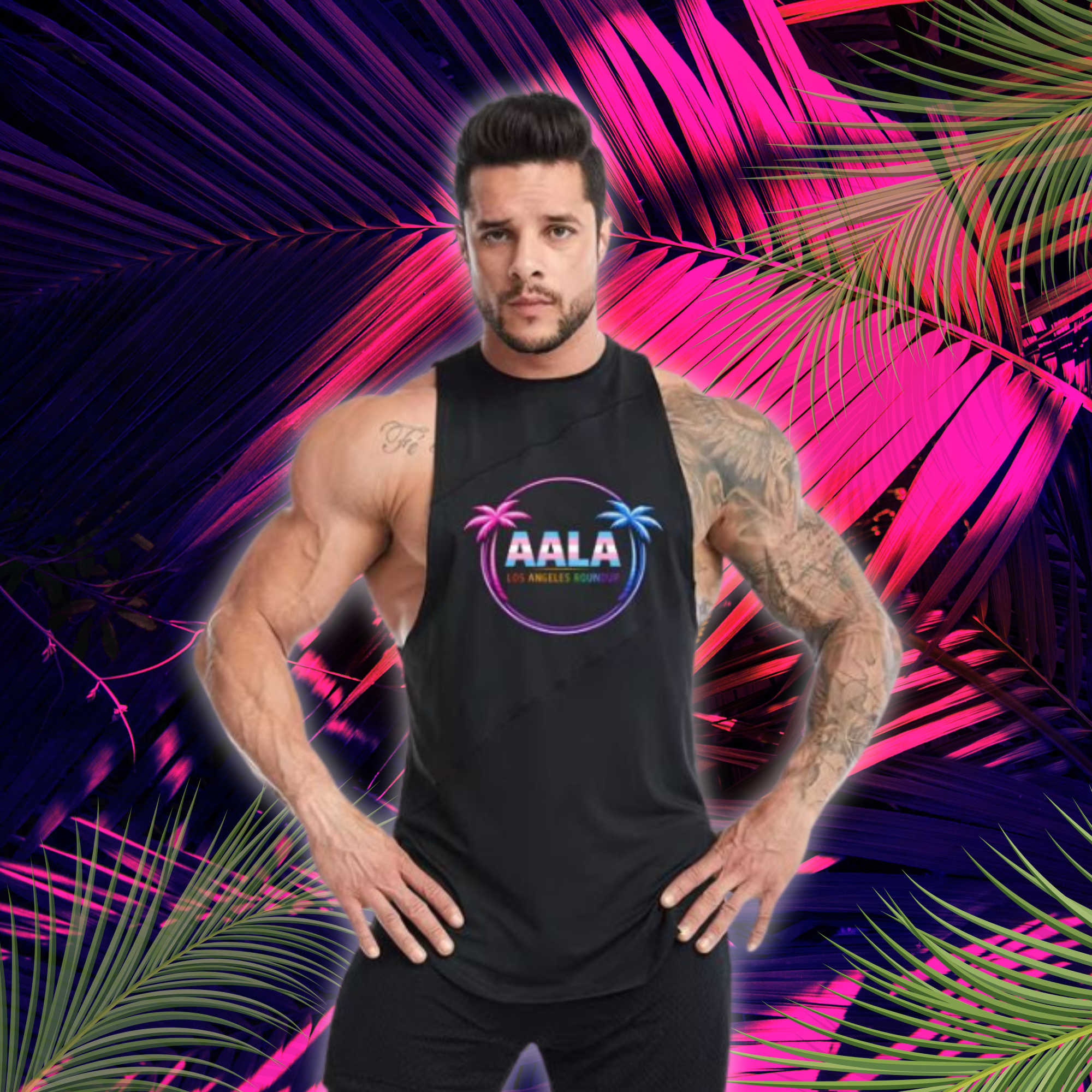 AALA RoundUp Muscle Tee