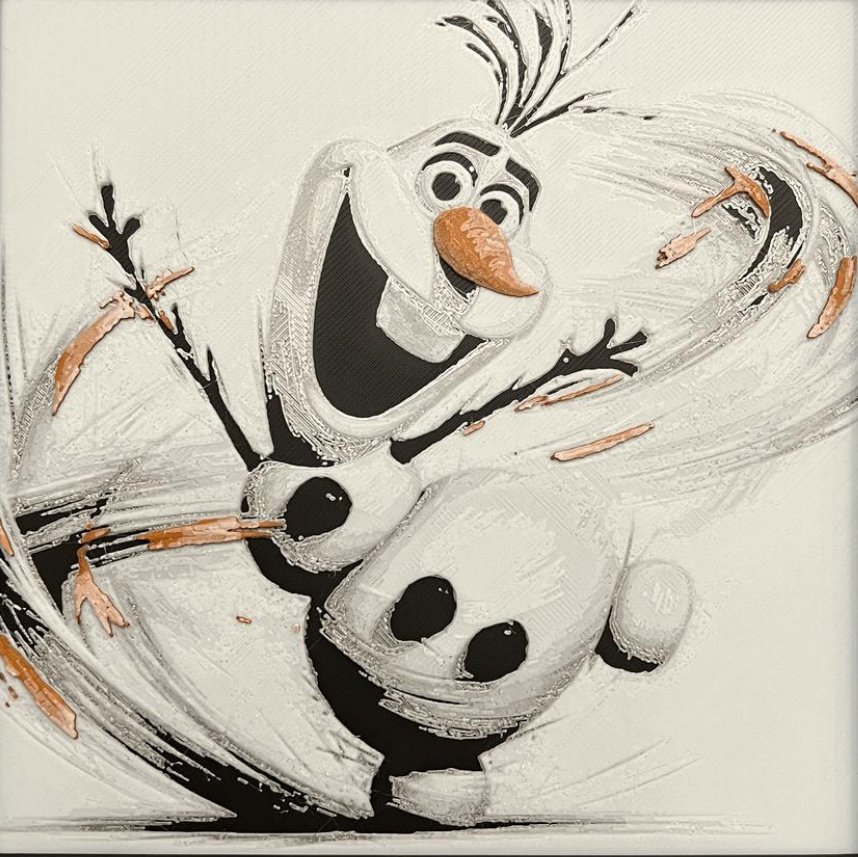 Olaf Small 3D Print