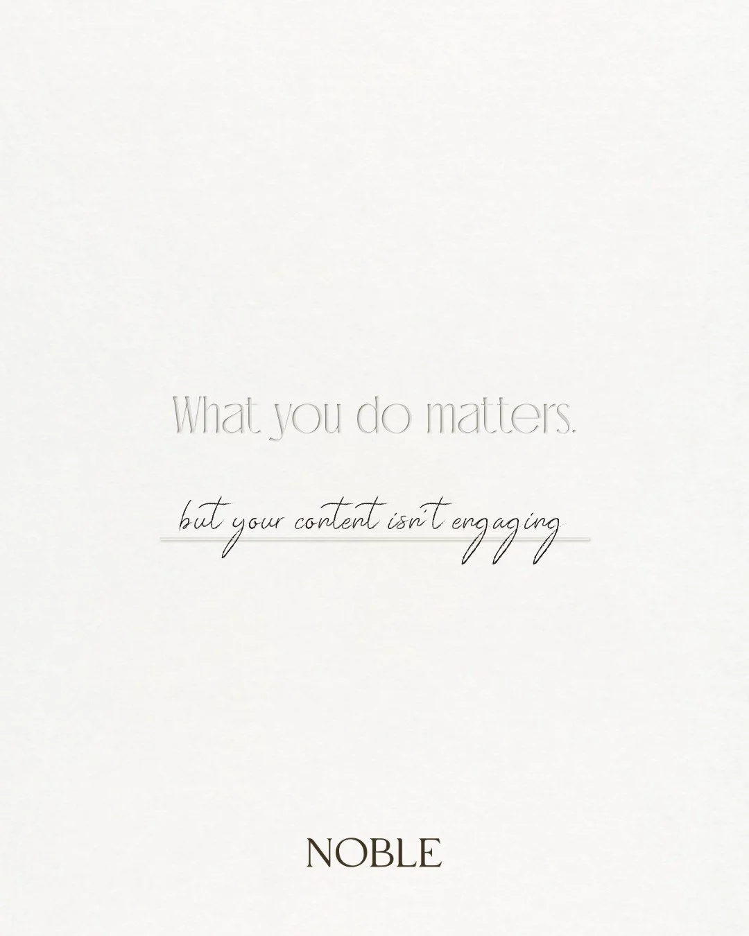 You're doing meaningful work. Building something real. Serving your clients well.

But if your online presence doesn't reflect that depth&mdash;if it feels scattered, generic, or disconnected from what you actually stand for&mdash;it's not doing its 