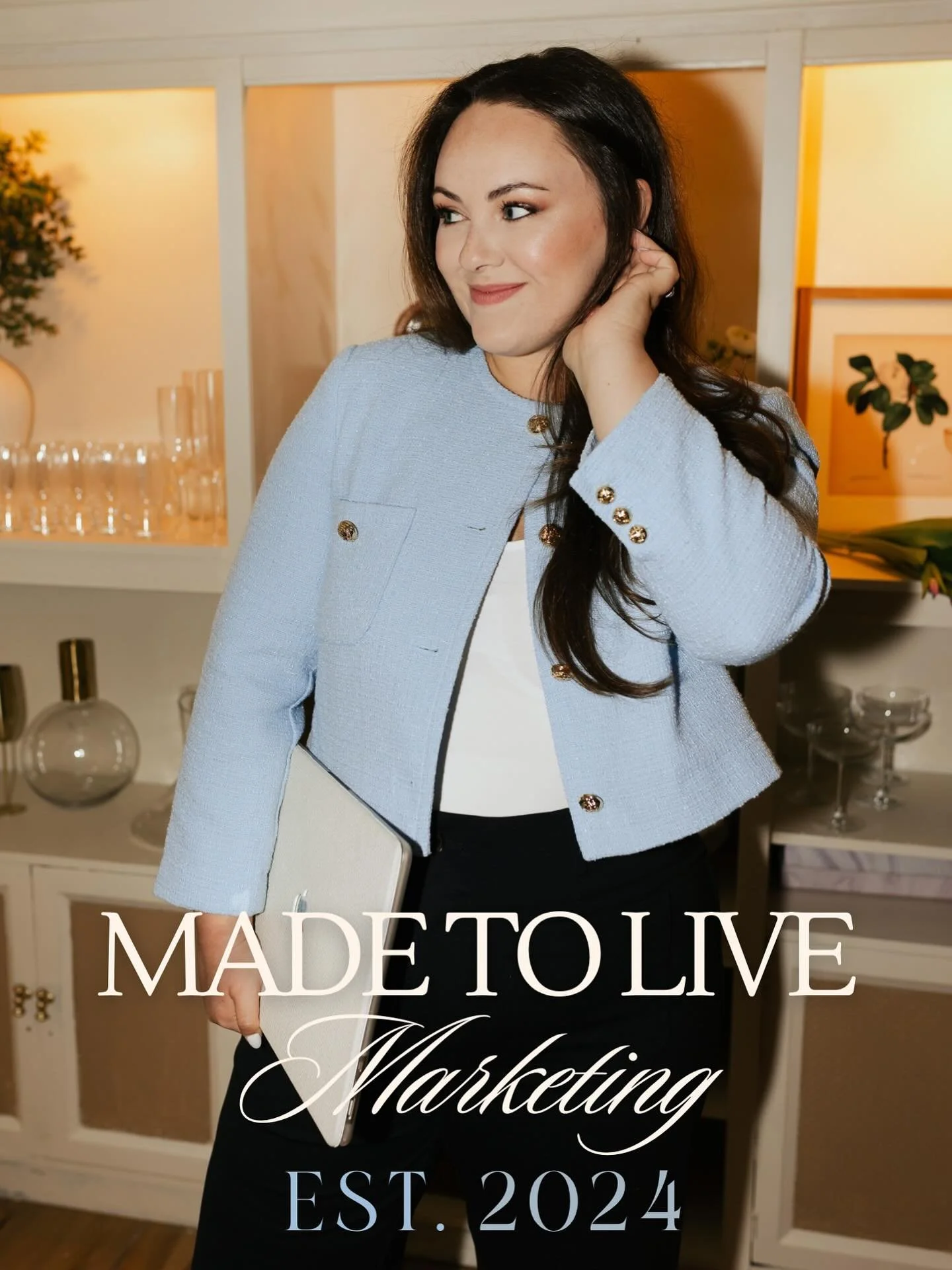 I&rsquo;m so excited to officially launch my business into the world! Meet: Made to Live Marketing🎊 We&rsquo;re a full-suite marketing agency that helps busy business owners spend more time running their business and less time stressing over marketi