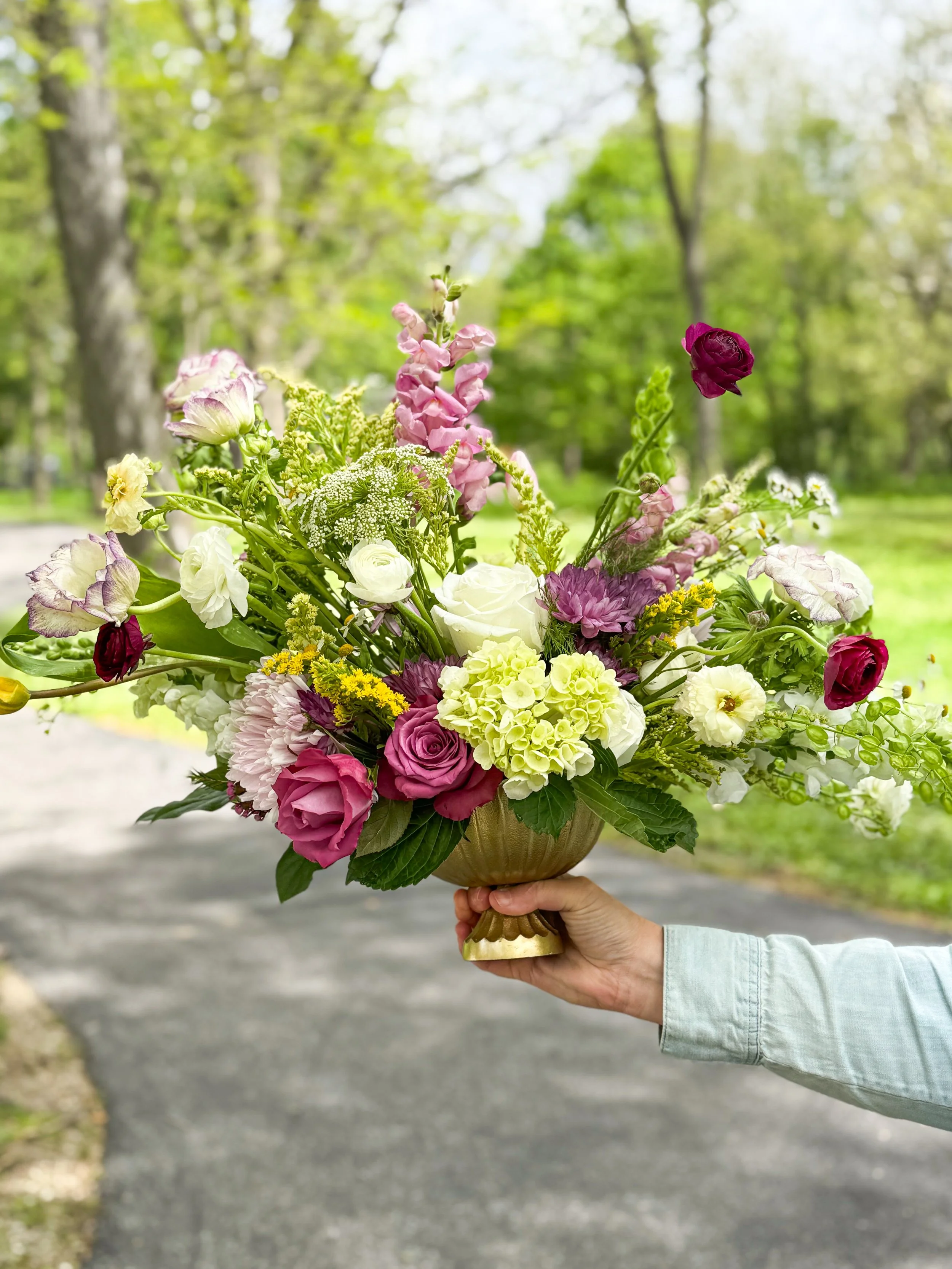 Urns and Pedestals