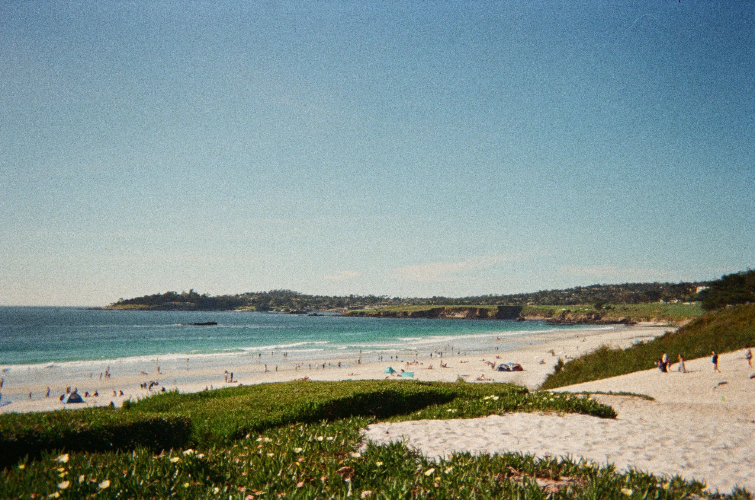 i cried at the beach. 