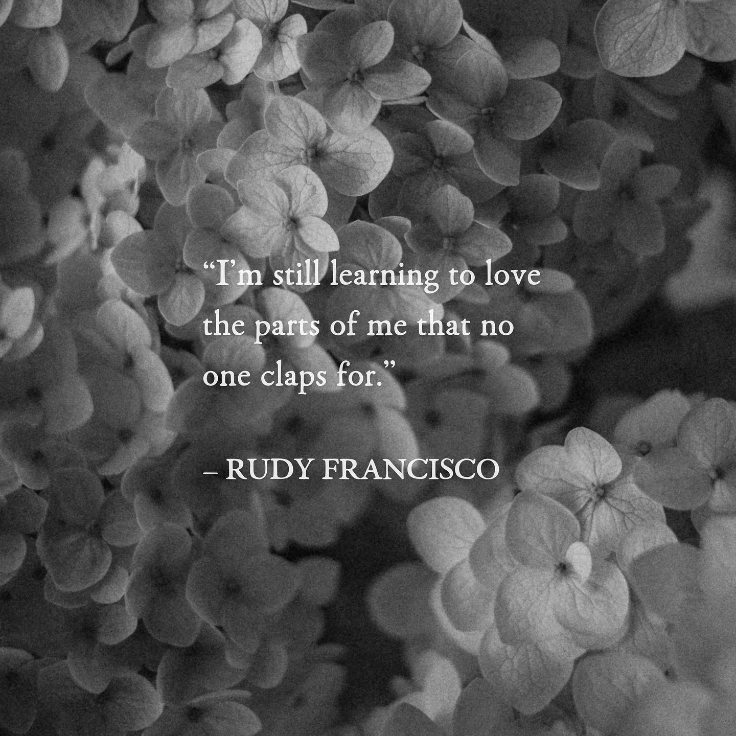 It&rsquo;s one thing to love what others praise in us. It&rsquo;s another to love the parts that go unseen, uncelebrated, or misunderstood 🫂

#marlowmowerycounseling #therapybymarlow #nashvilletherapist #nashvilletherapy #nashvillewellness #rudyfran