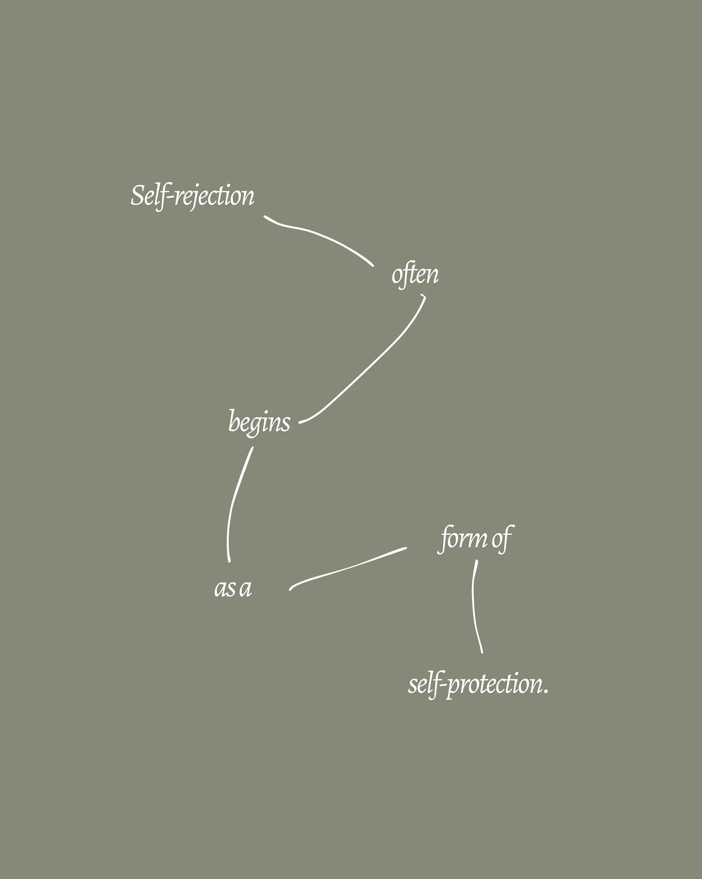 Many of us unconsciously reject the same traits that were shamed or dismissed when we were young &mdash; the tears, the curiosity, the sensitivity, the need for comfort.

Over time, this becomes self-rejection: a quiet war between who we are and who 