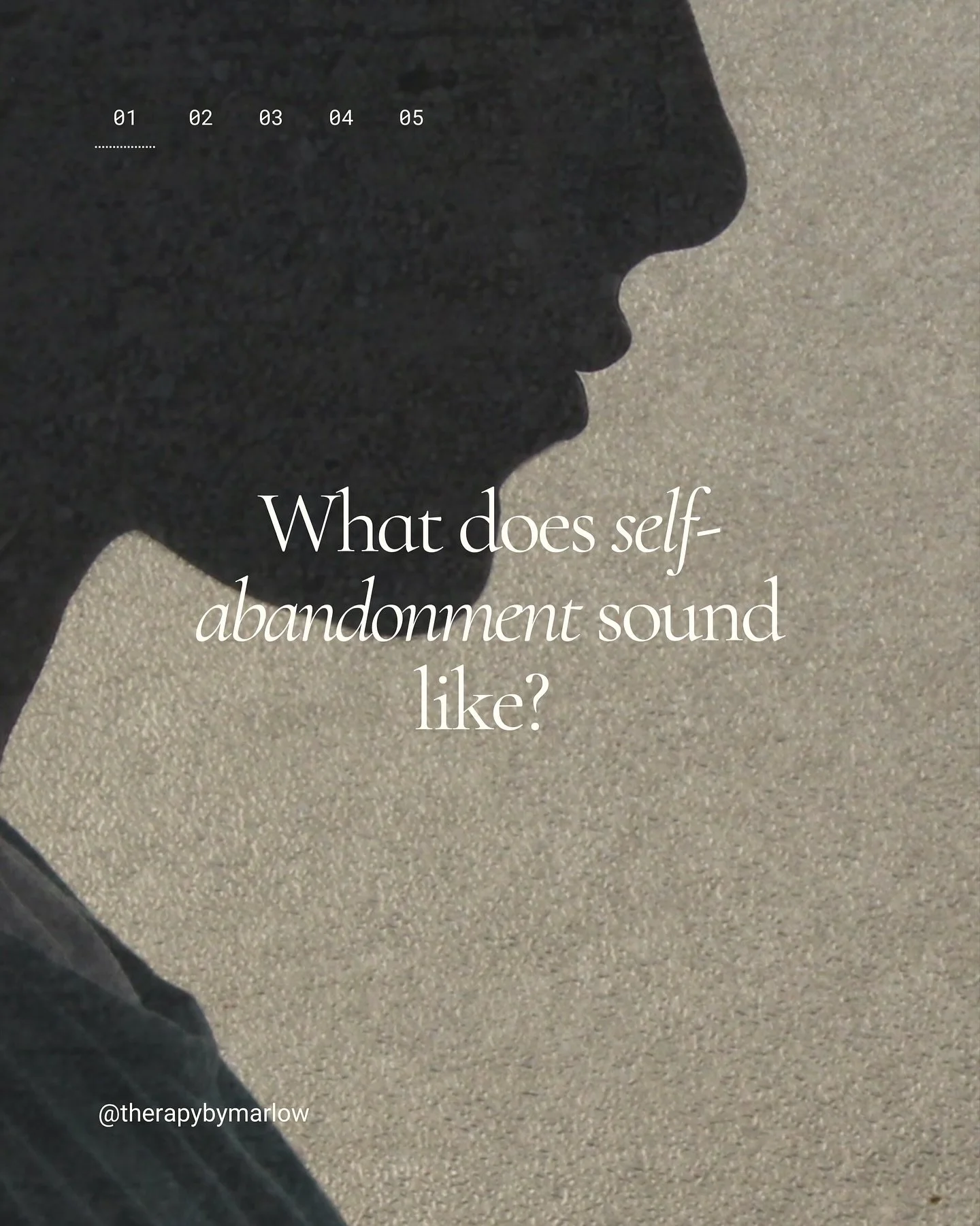 Self-abandonment can be subtle. It&rsquo;s the small ways we dismiss our emotions or needs before anyone else can. It may feel easier to shrink than risk being misunderstood or too much.

But every time you catch yourself minimizing what you feel, yo