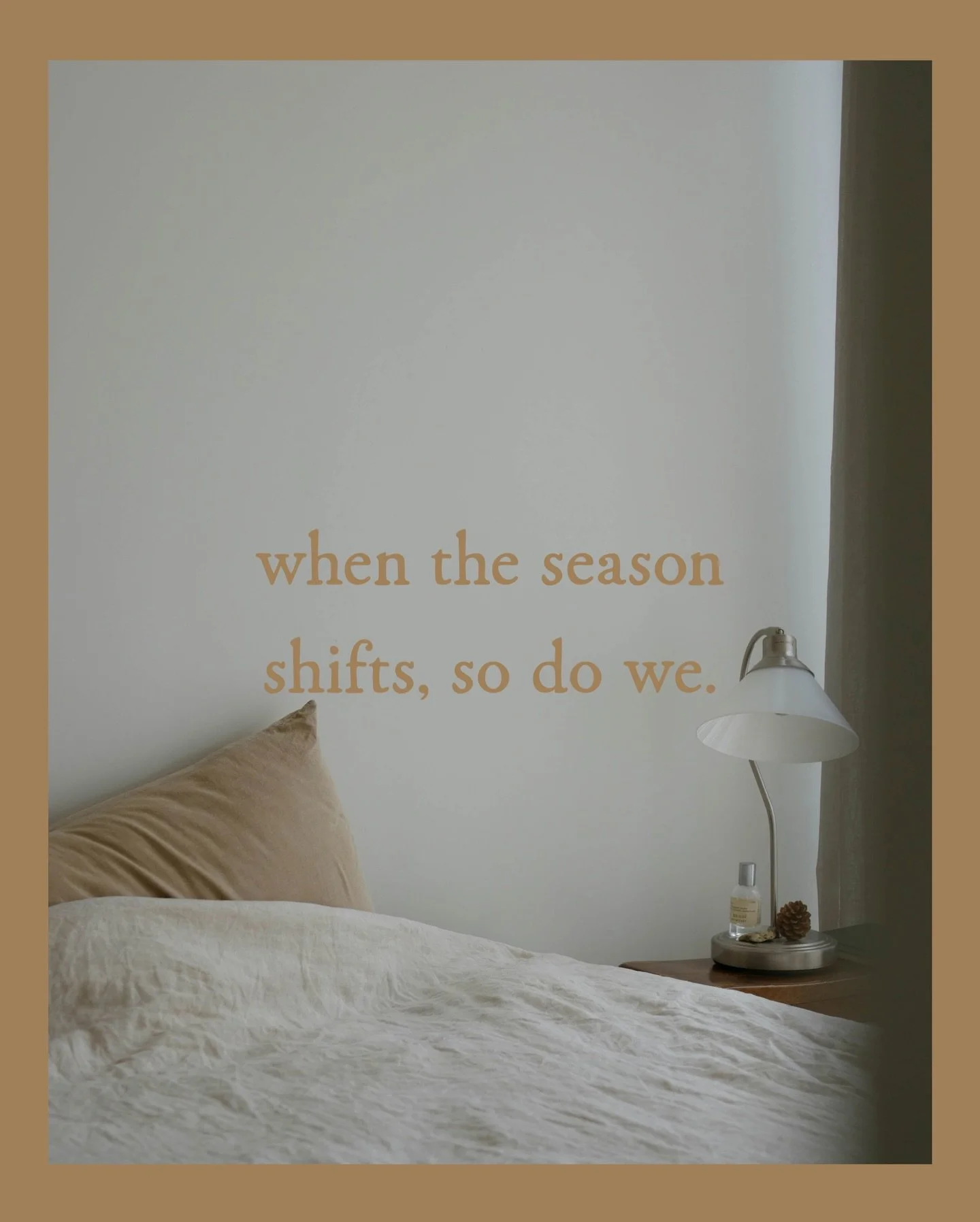 I&rsquo;ve noticed that when winter arrives and our energy levels change, we think it must mean something&rsquo;s wrong. That we&rsquo;re &ldquo;losing motivation,&rdquo; becoming &ldquo;less productive,&rdquo; or slipping into seasonal depression.

